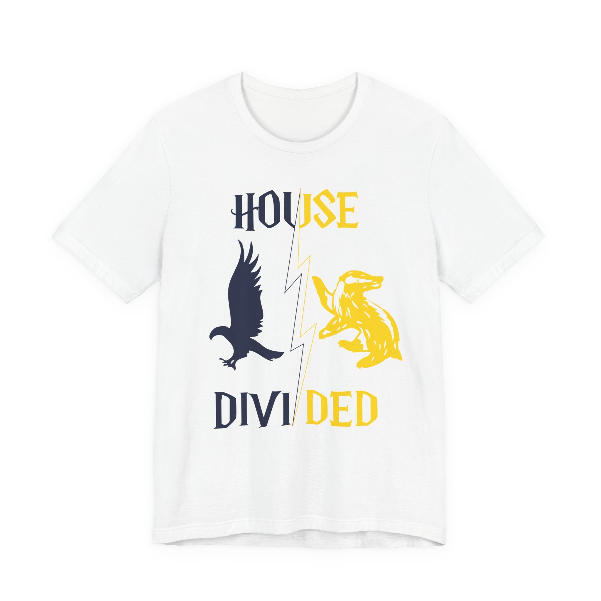 House Divided Rivalry Shirt- Raven + Badger Wizardcore Couple Tee
