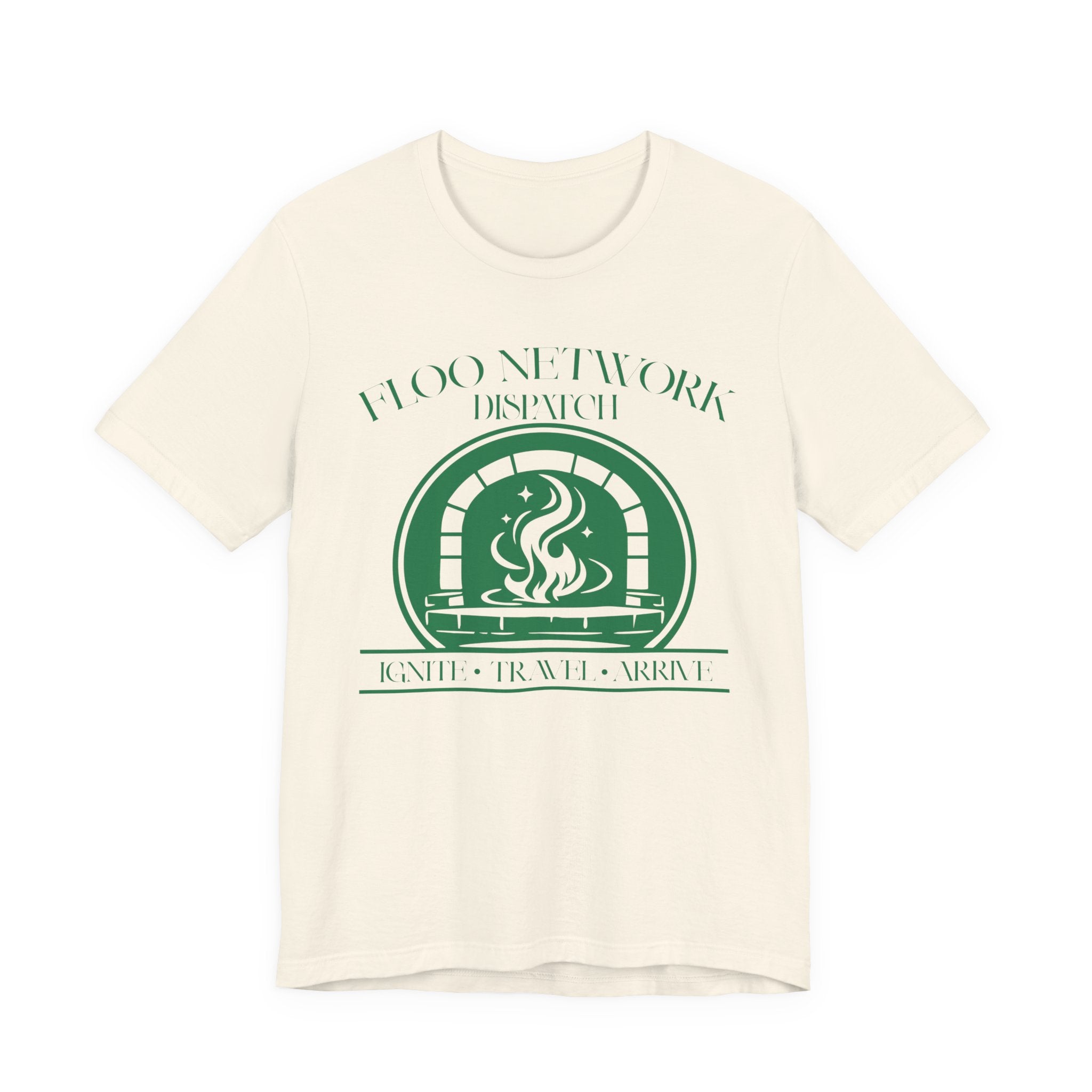 Floo Network Dispatch Shirt- Wizard Fireplace Travel Tee