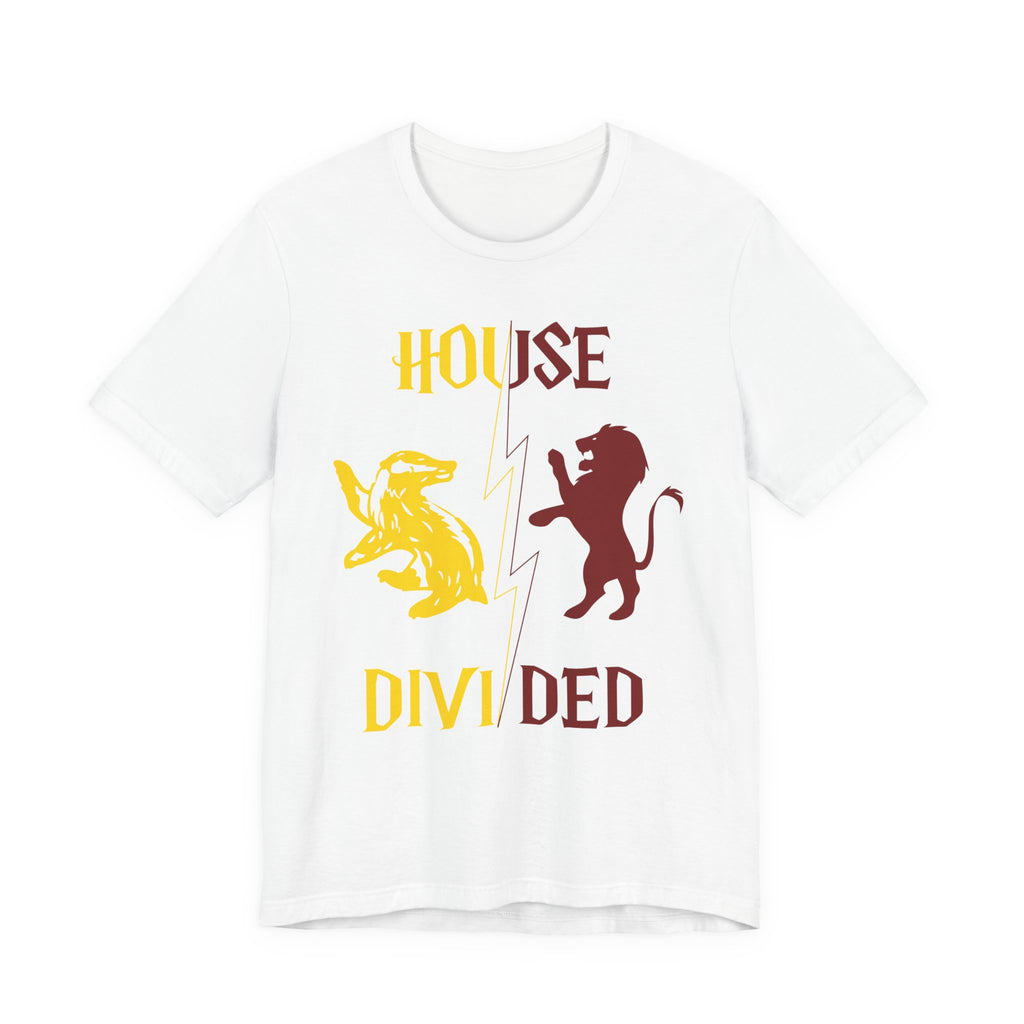 House Divided Rivalry Shirt- Lion + Badger Wizardcore Couple Tee