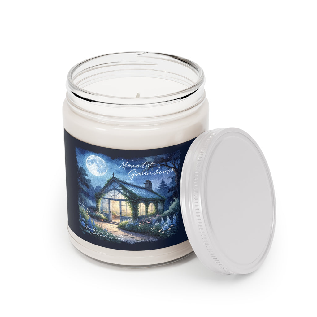 Moonlit Greenhouse Soy Candle- Dreamy Garden Night Scent