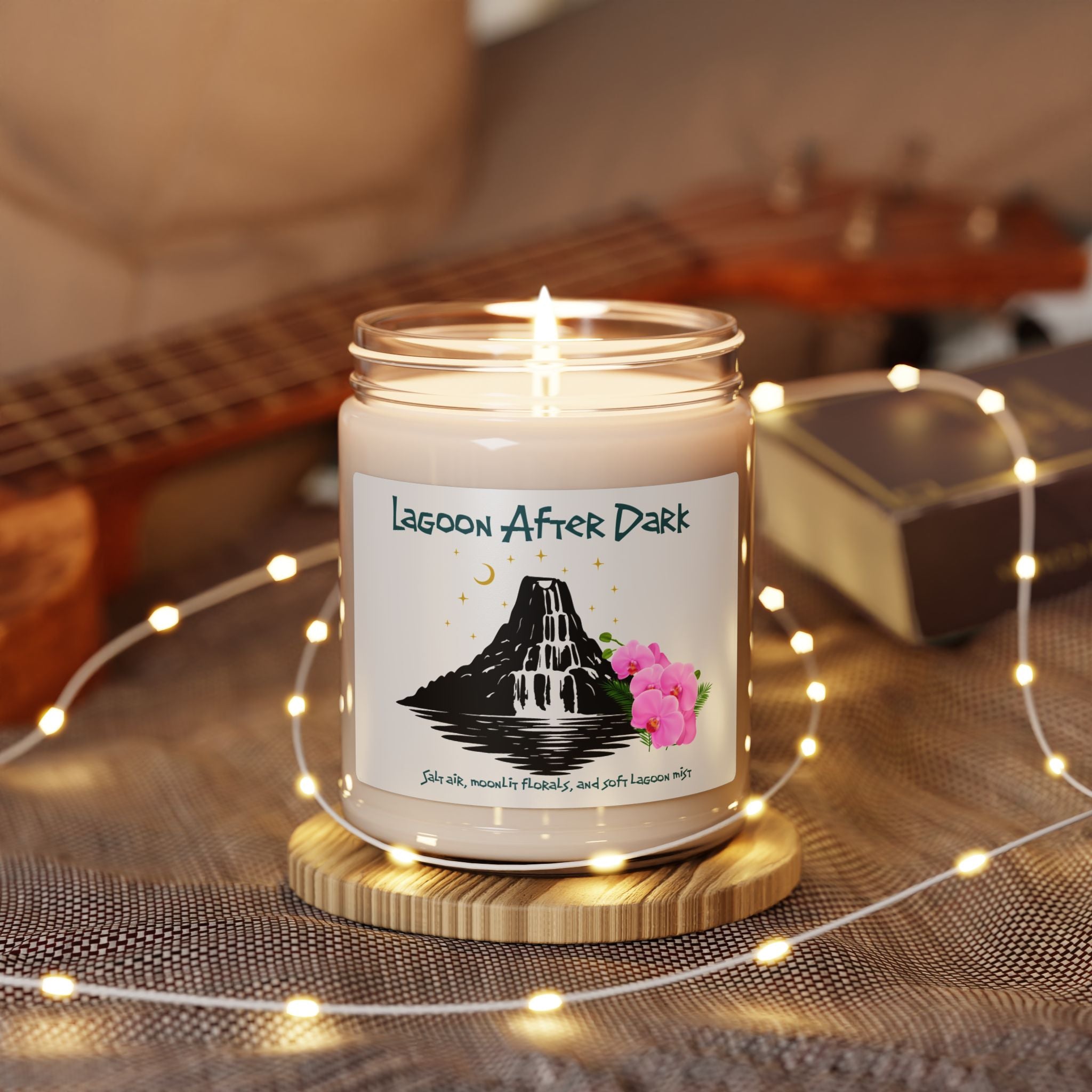 Lagoon After Dark Candle- Theme Park Tropical Night Scent