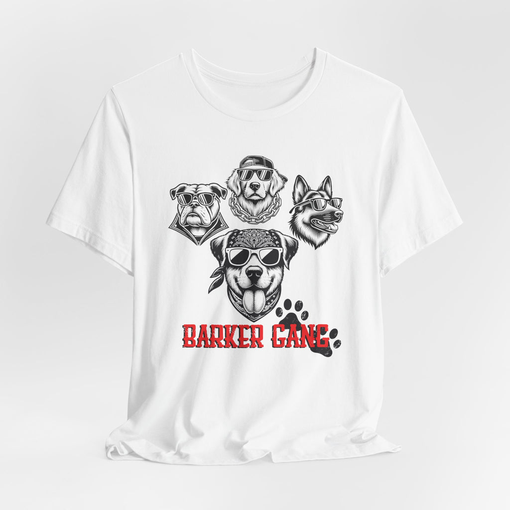 Barker Gang Shirt – Funny Dog Lover Biker Tee