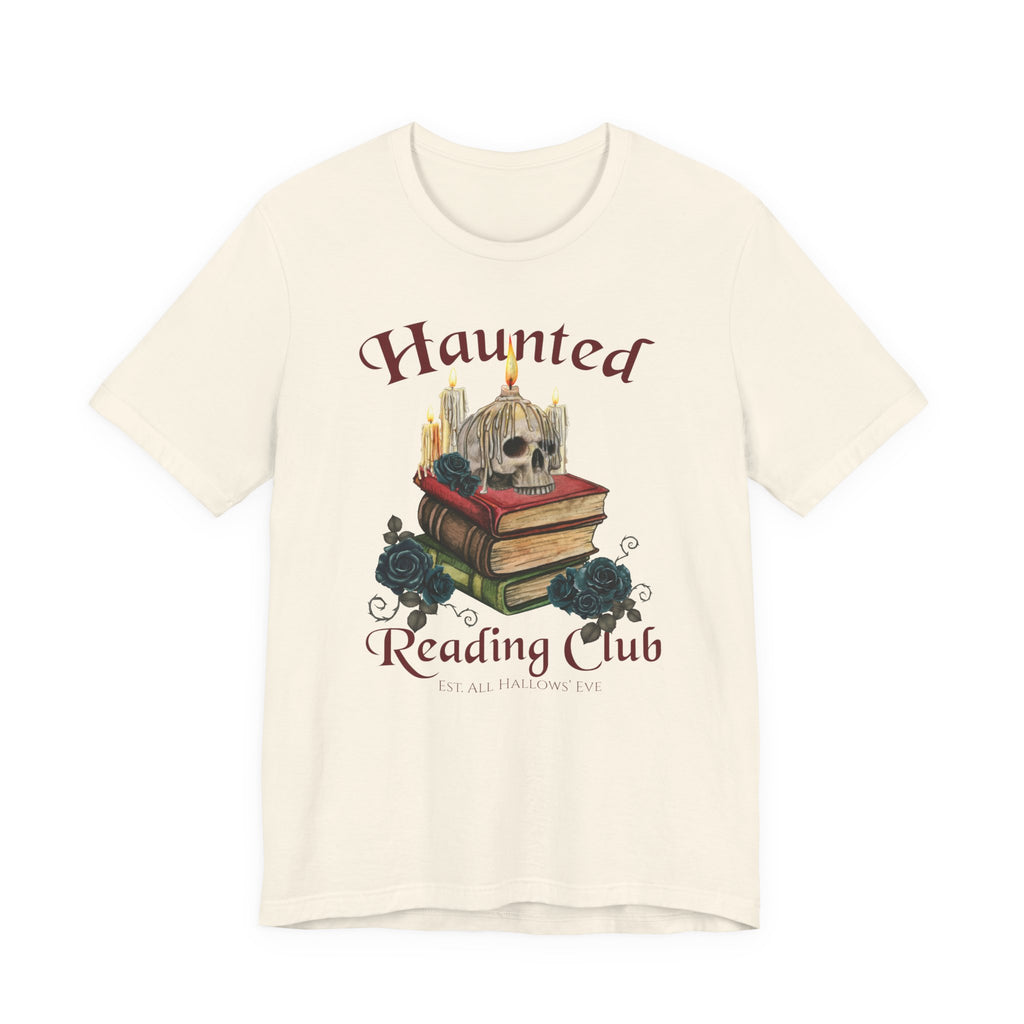 Haunted Reading Club Shirt- Gothic Book Lover Tee