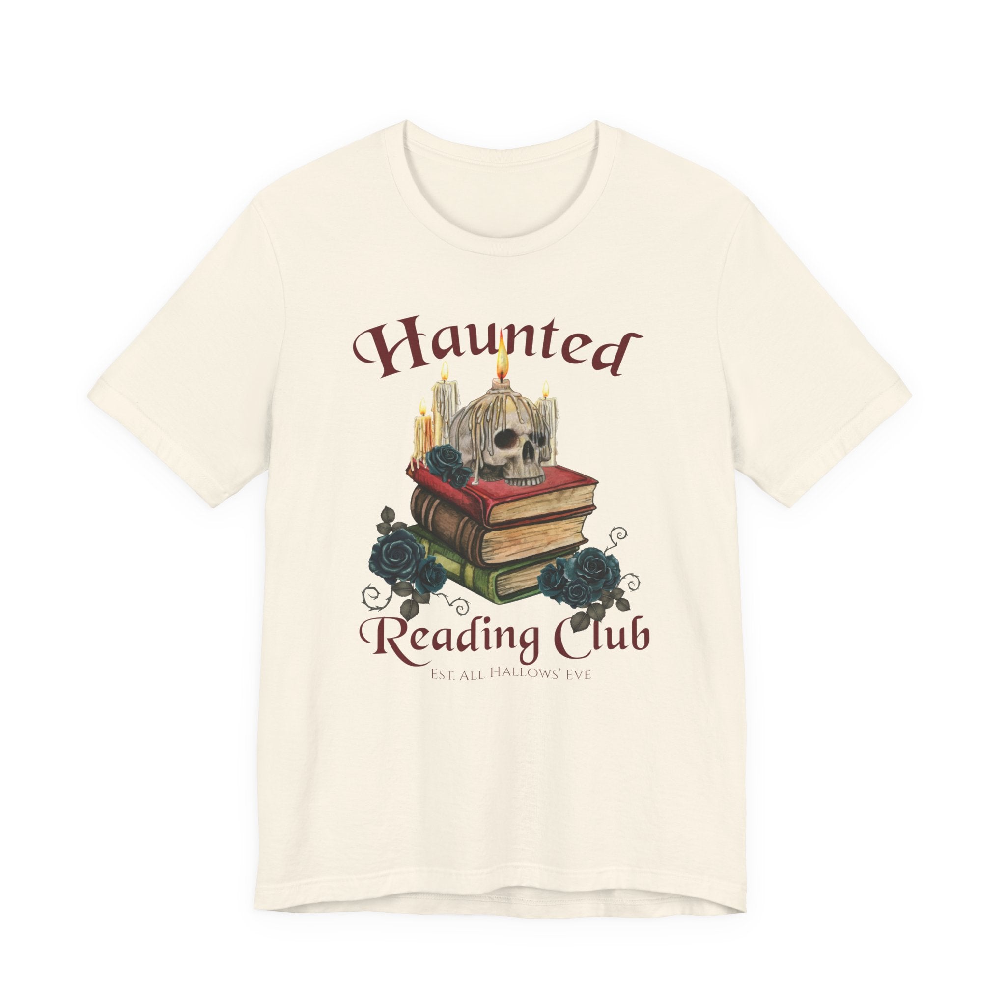 Haunted Reading Club Shirt- Gothic Book Lover Tee