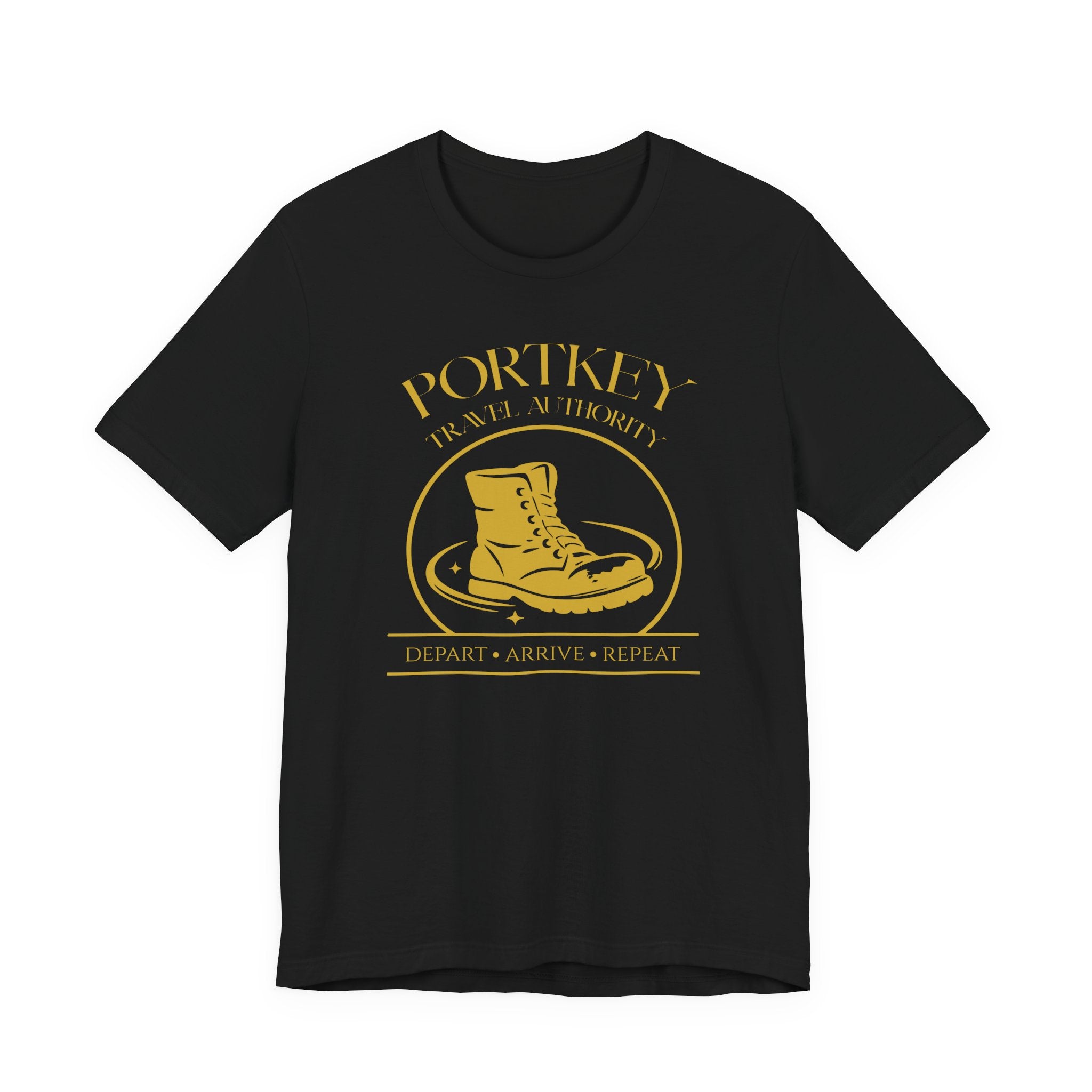 Portkey Travel Authority Shirt- Magical Transit Tee for Wizard Fans