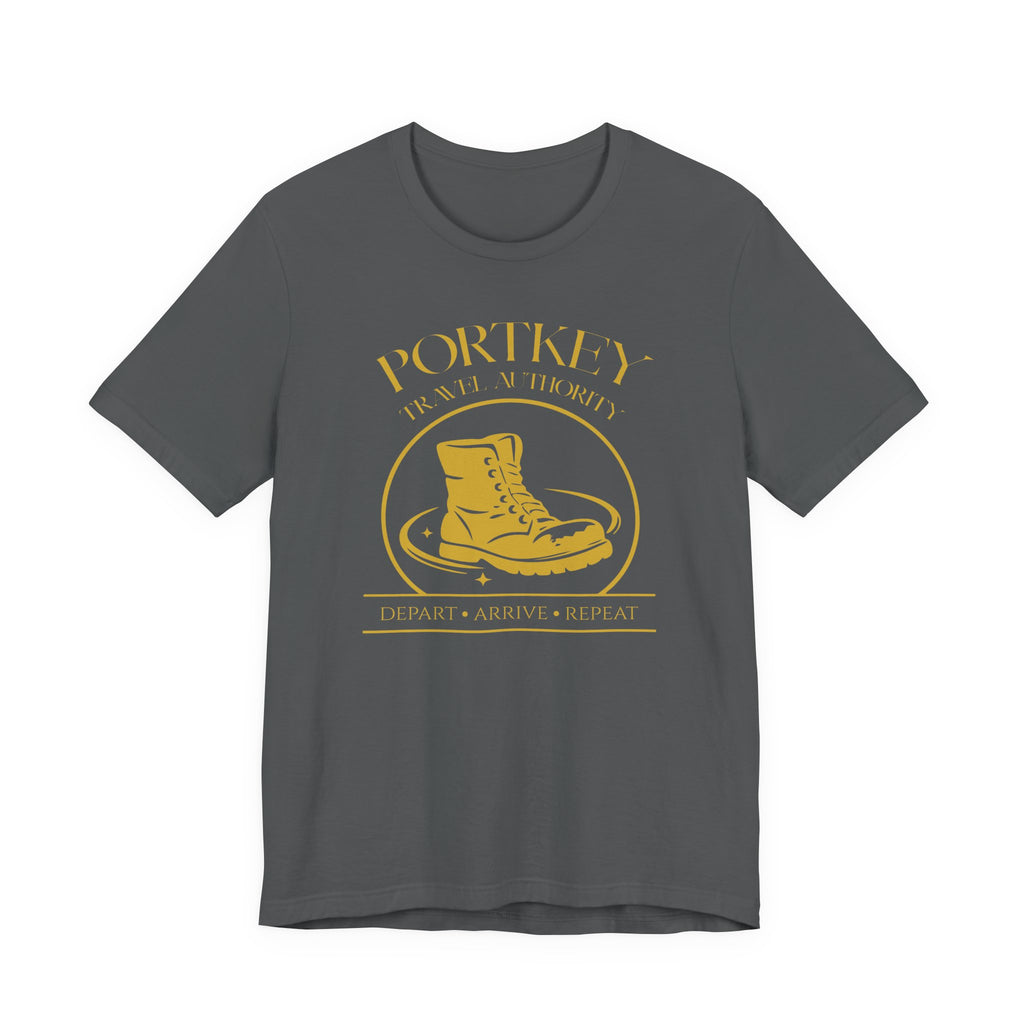 Portkey Travel Authority Shirt- Magical Transit Tee for Wizard Fans