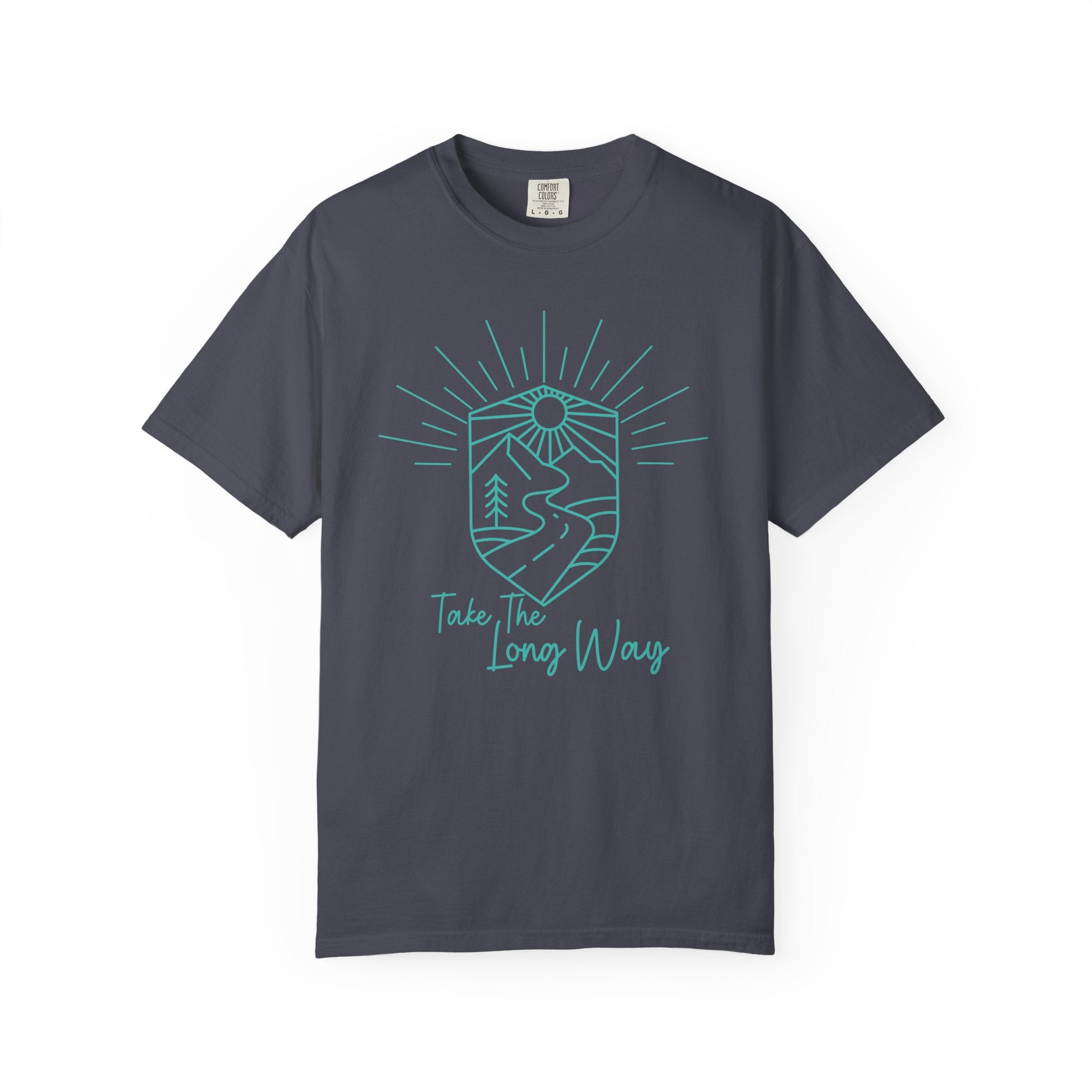 Take The Long Way Shirt- Scenic Route Road Trip Tee