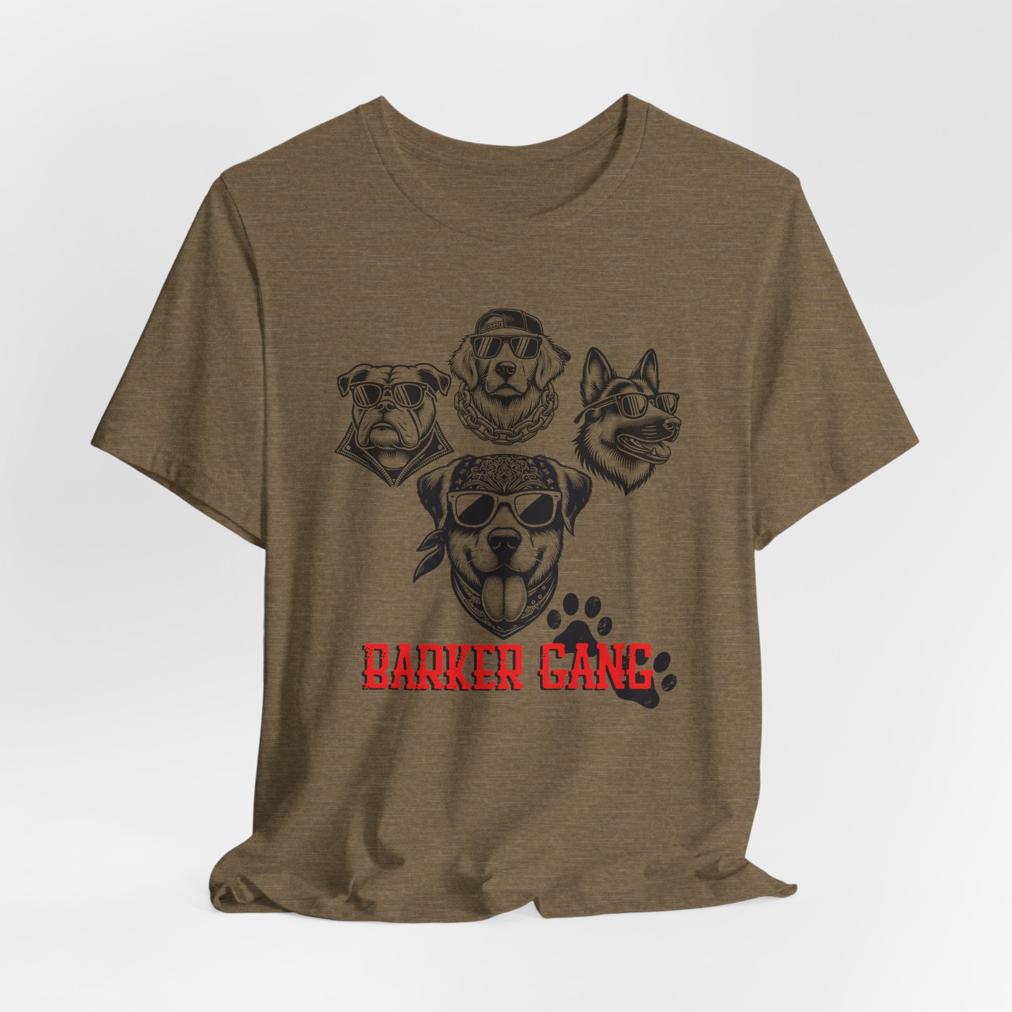 Barker Gang Shirt – Funny Dog Lover Biker Tee