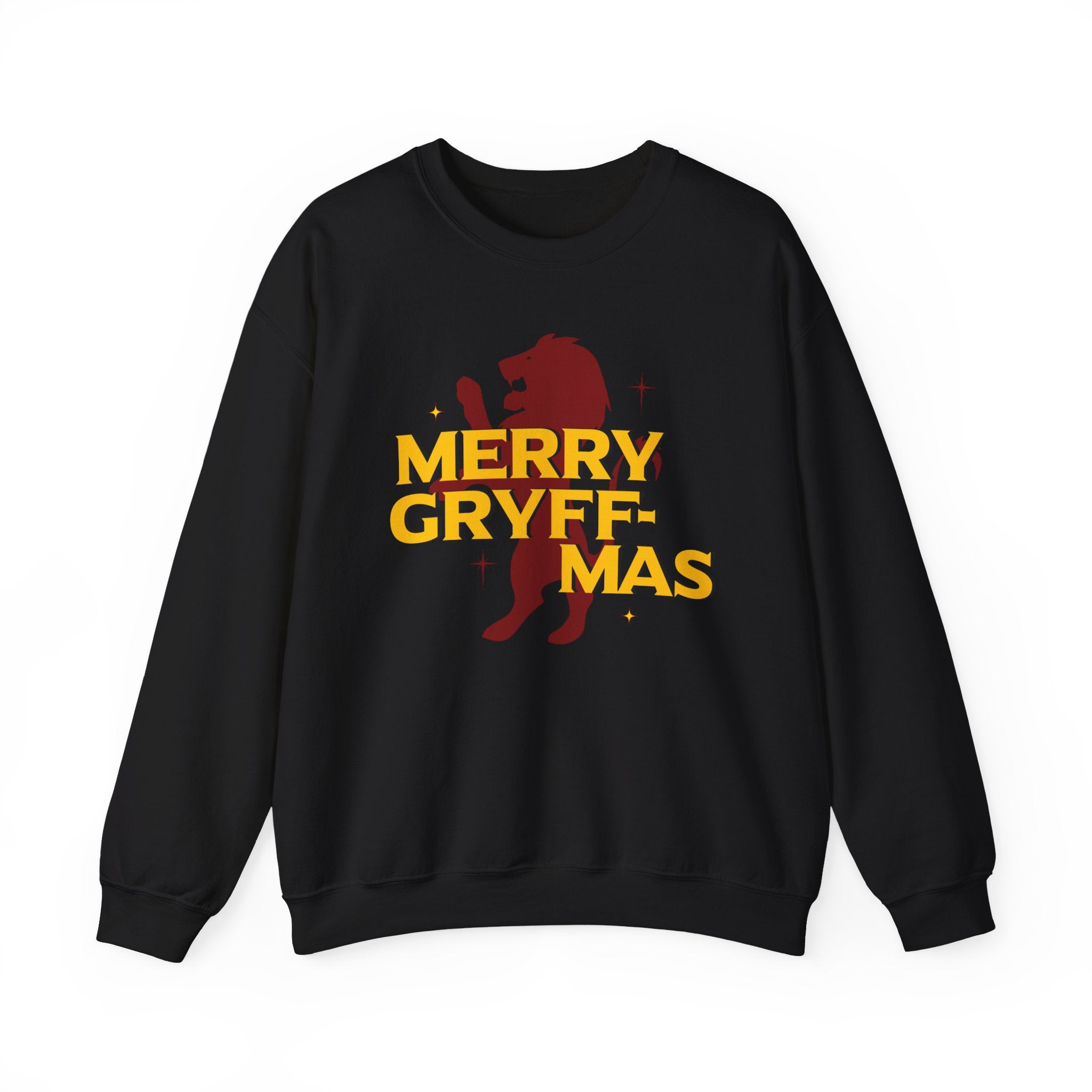 Merry Gryff-mas Crewneck Sweatshirt- Wizard Christmas Sweatshirt
