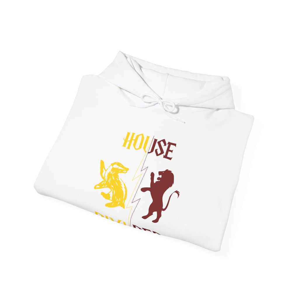 House Divided Rivalry Hoodie- Badger + Lion Wizardcore Couple Hoodie