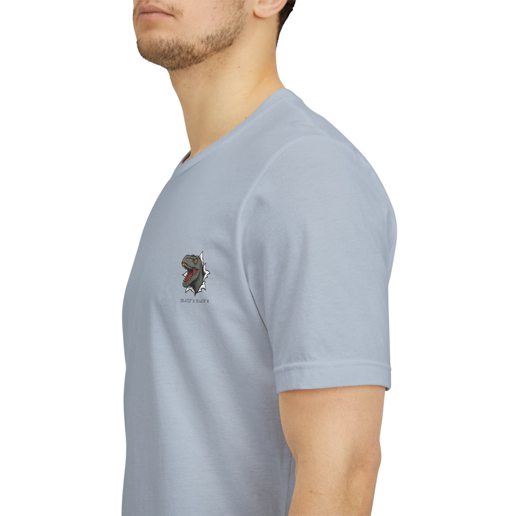 Jurassic Park Raptor Shirt | Double-Sided Theme Park Tee | Universal Orlando Inspired