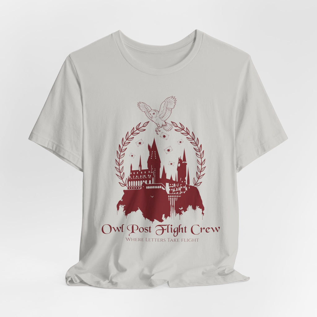 Owl Post Flight Crew Shirt- Wizard Mail Service Tee