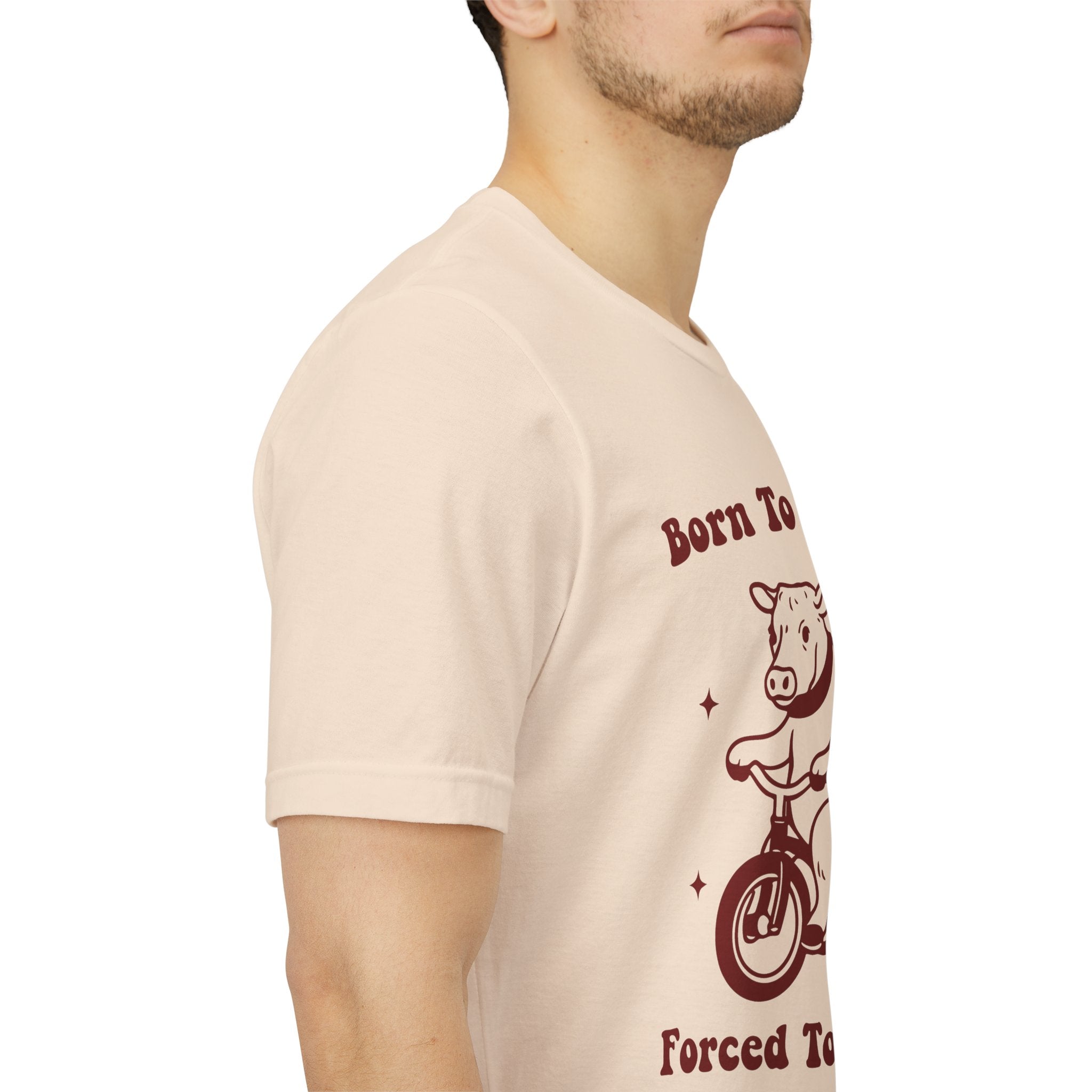 Born to Mosey Forced to Hustle Shirt | Funny Cow Tee | Meltdown Menagerie CollectionShirt