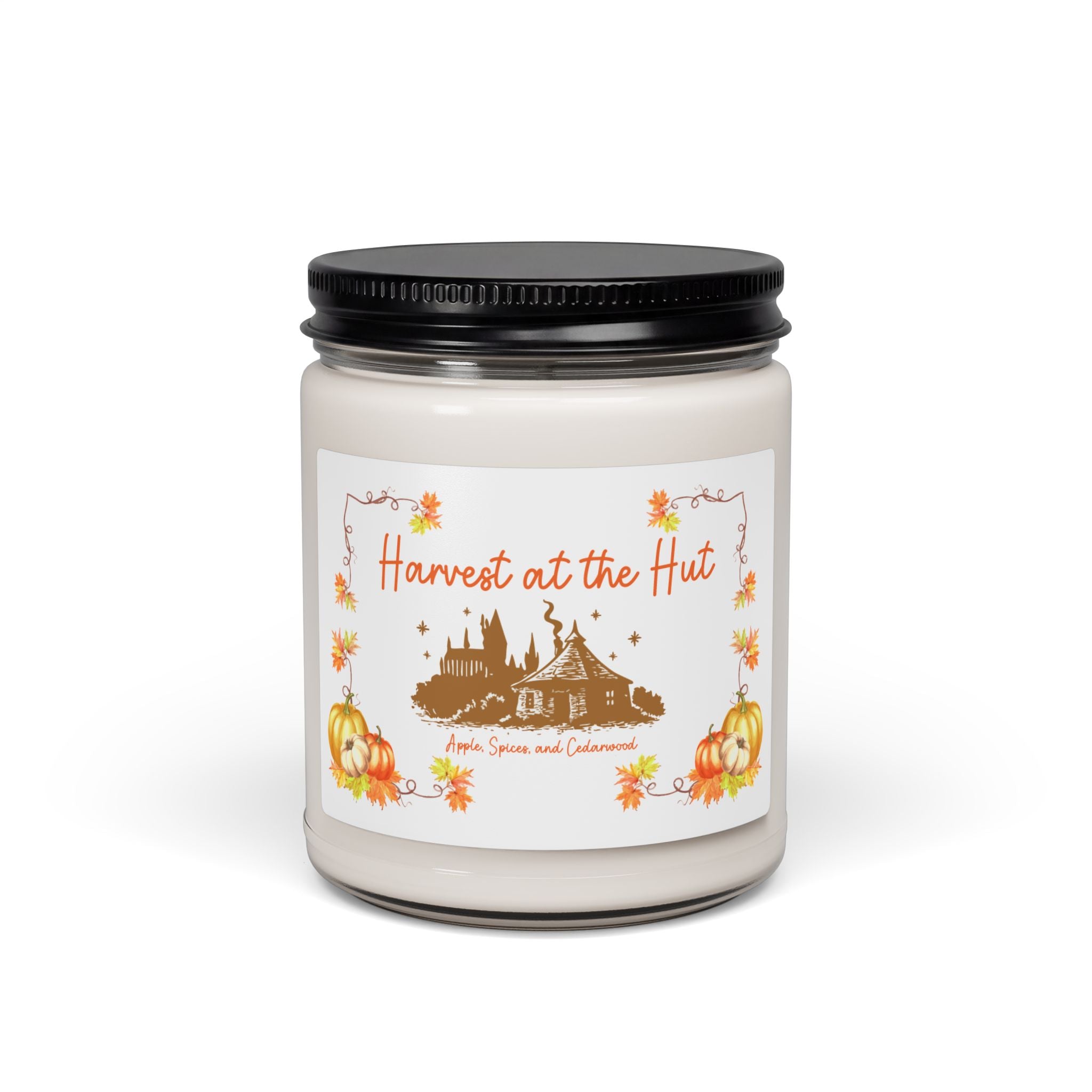 Harvest at the Hut- Apple Spice + Cedarwood Soy Candle