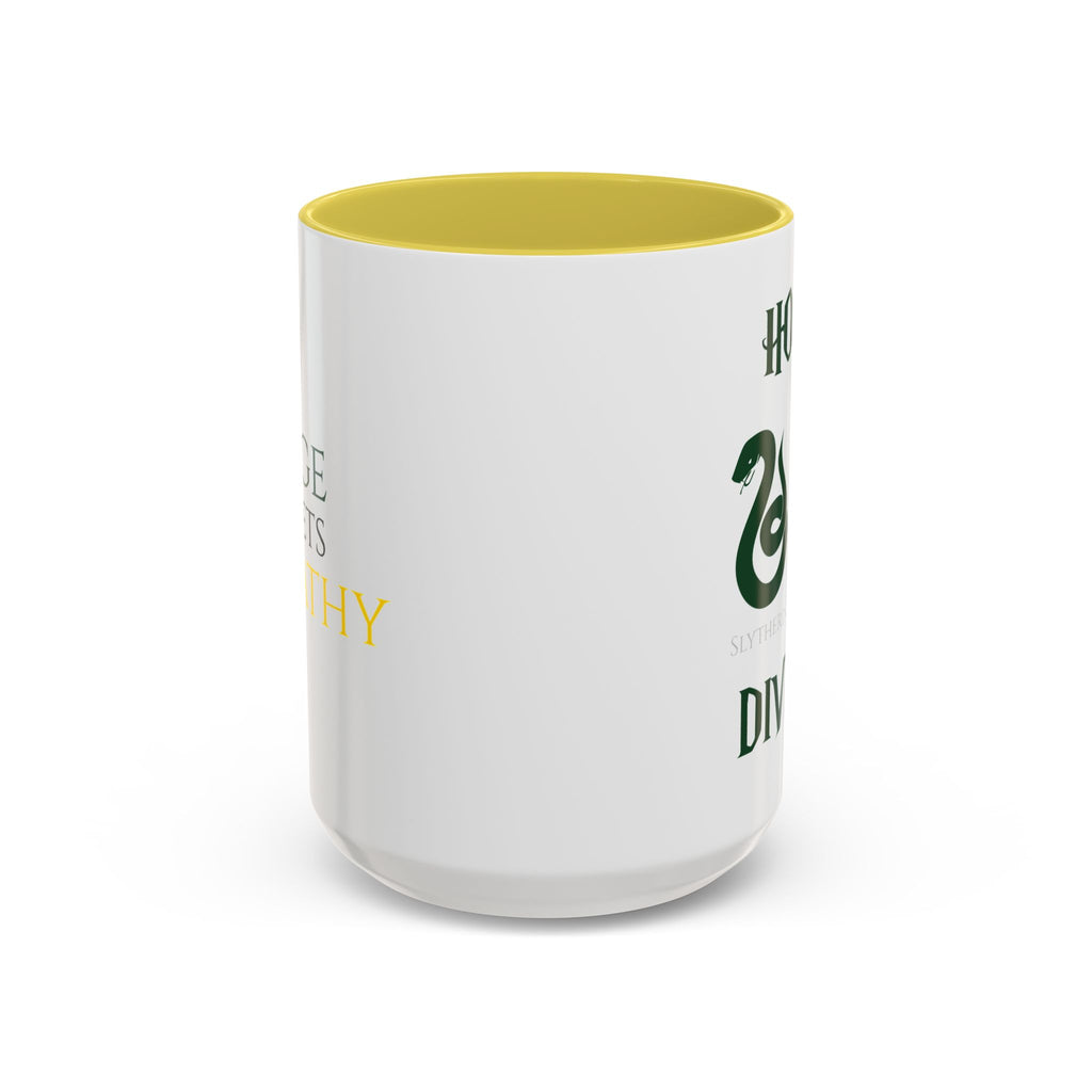 Slytherin Hufflepuff Mug | House Divided Cup | Wizarding Couple Gift