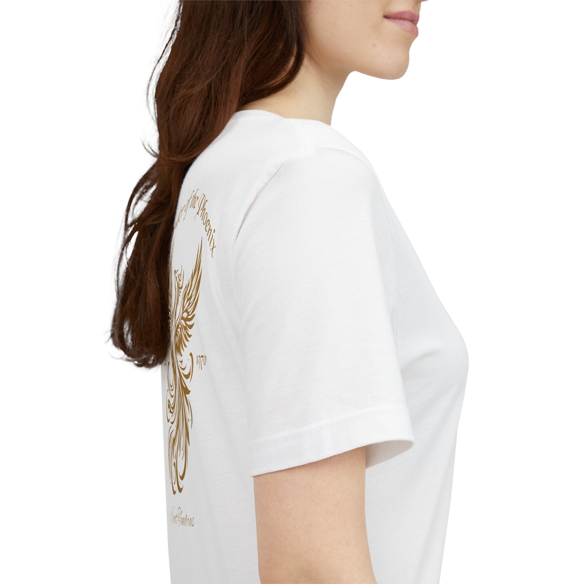 Phoenix Wizard Shirt- Lux Vincit Tenebras Double Sided Tee