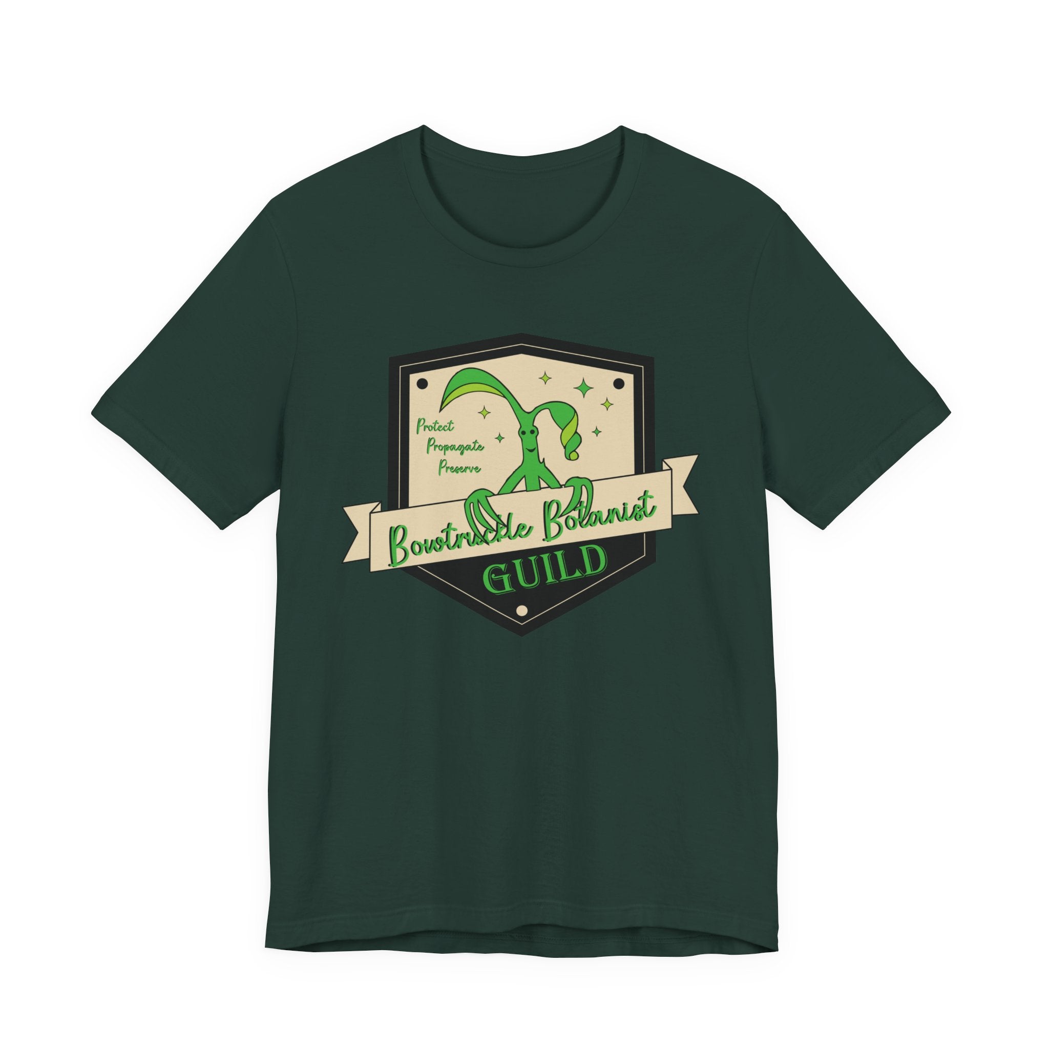 Bowtruckle Botanists Guild Shirt- Magical Creature Tee