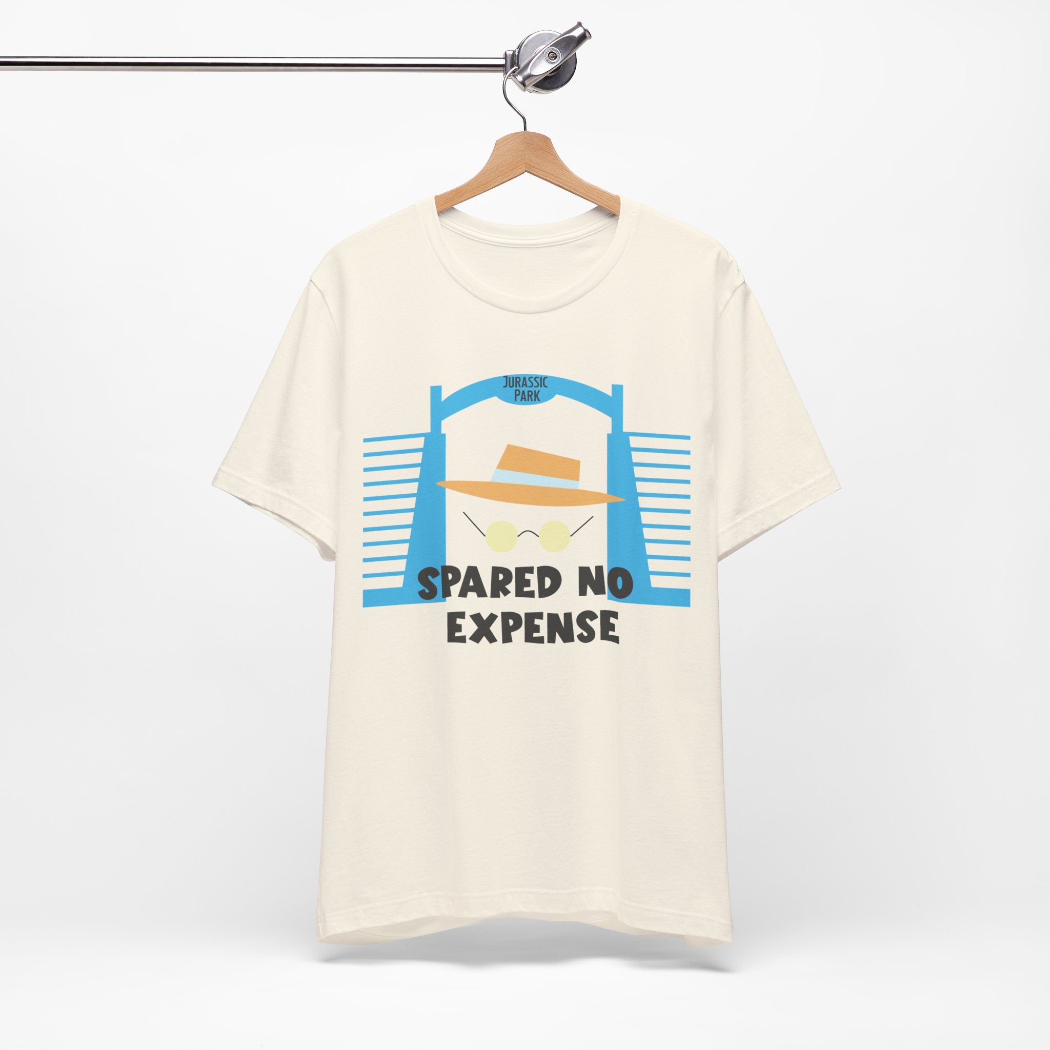 Spared No Expense Shirt | Jurassic Park Tribute Tee | John Hammond Inspired Design