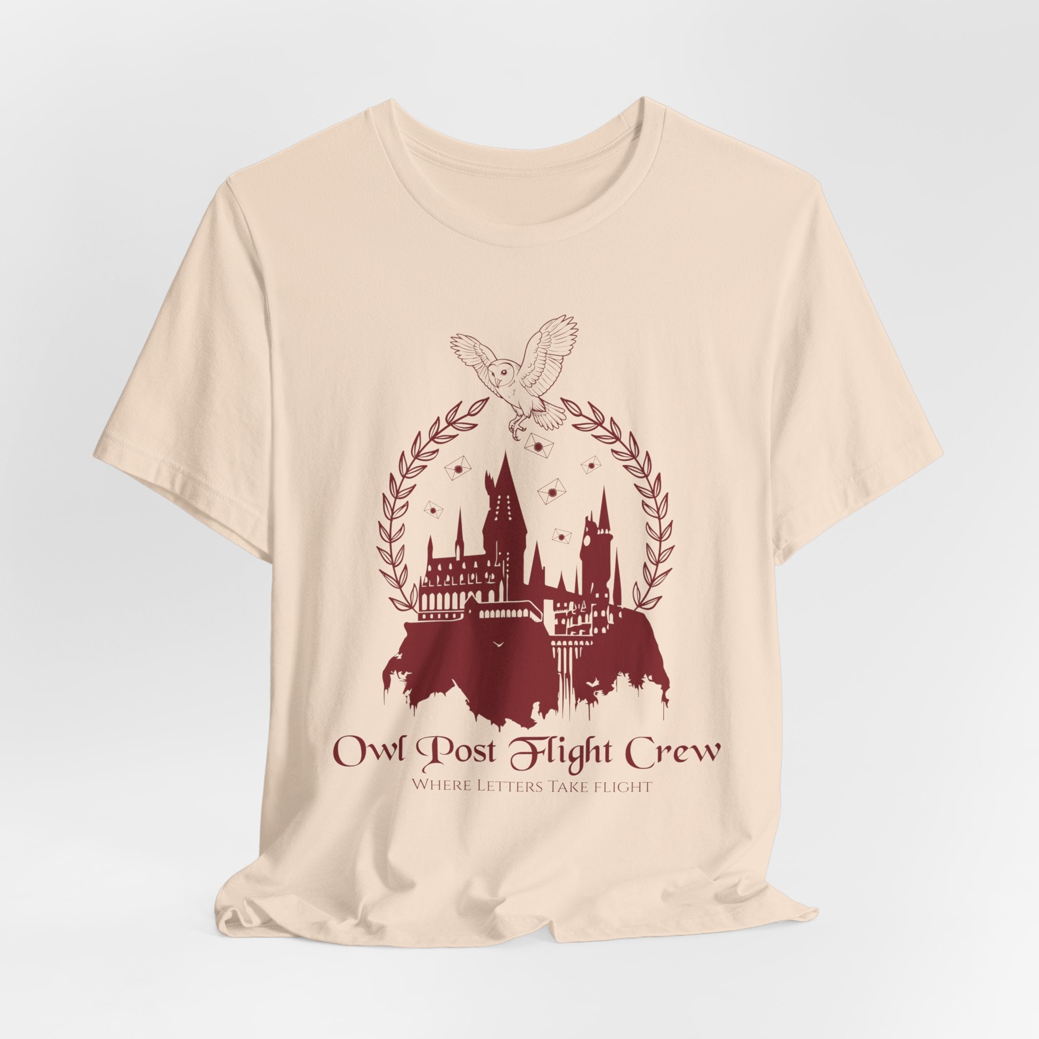 Owl Post Flight Crew Shirt- Wizard Mail Service Tee