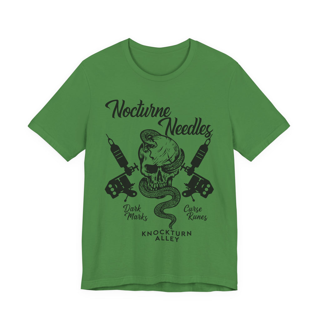 Nocturne Needles Shirt- Dark Wizard Tattoo Shop Tee