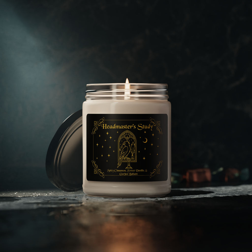 Headmaster’s Study Candle – Warm & Magical Soy Candle