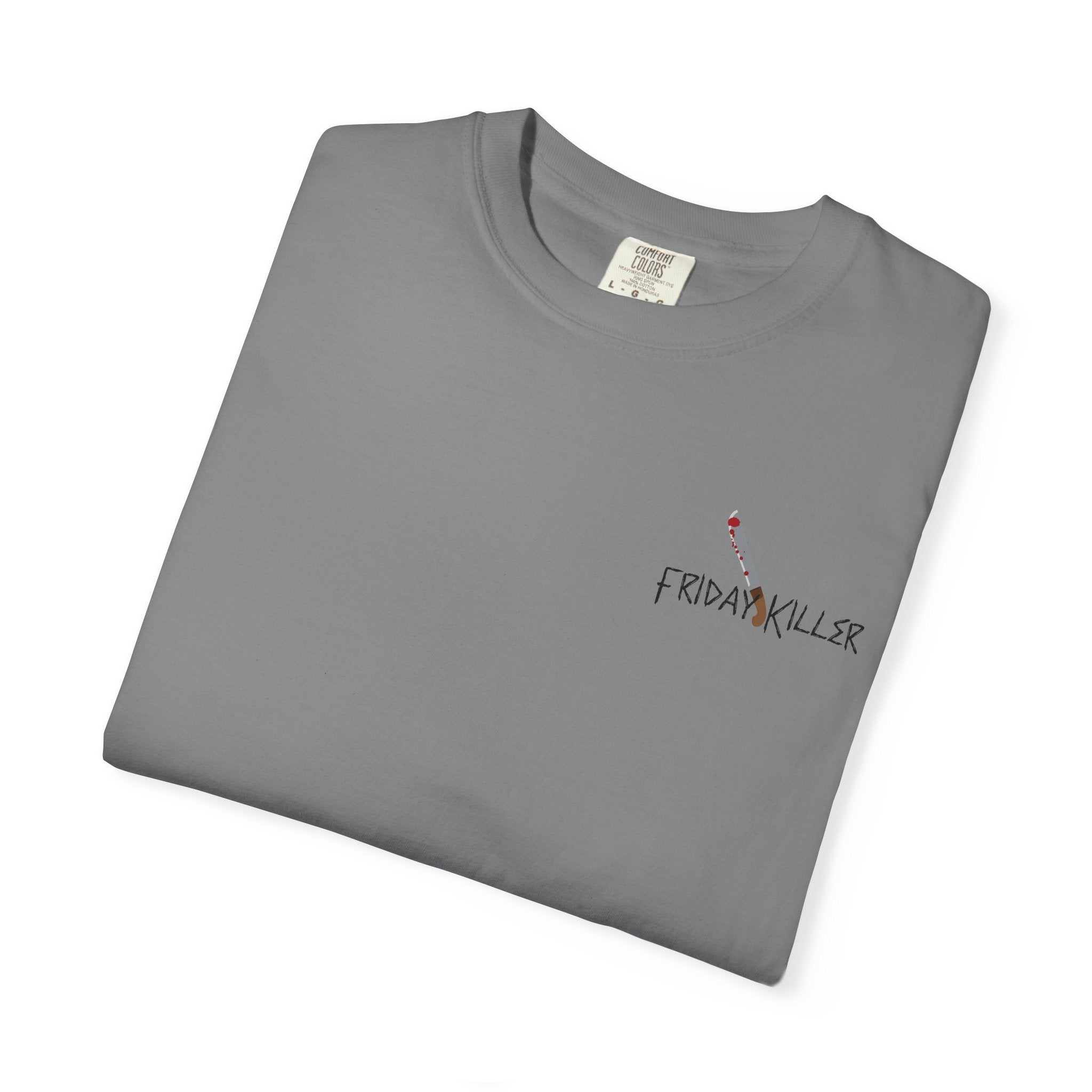 Friday Killer Comfort Colors Shirt- Horror Movie Tee- Halloween Horror Nights Shirt