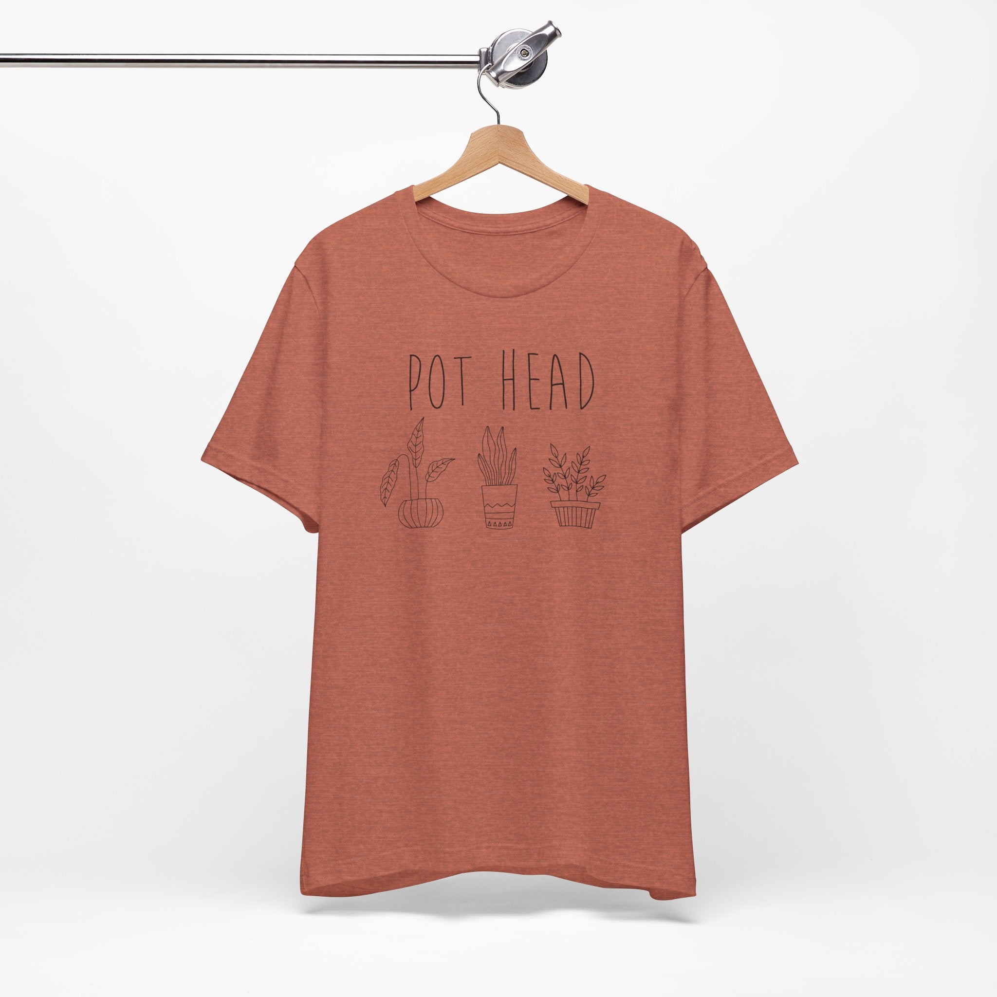 Pot Head Shirt | Funny Plant Lover Tee