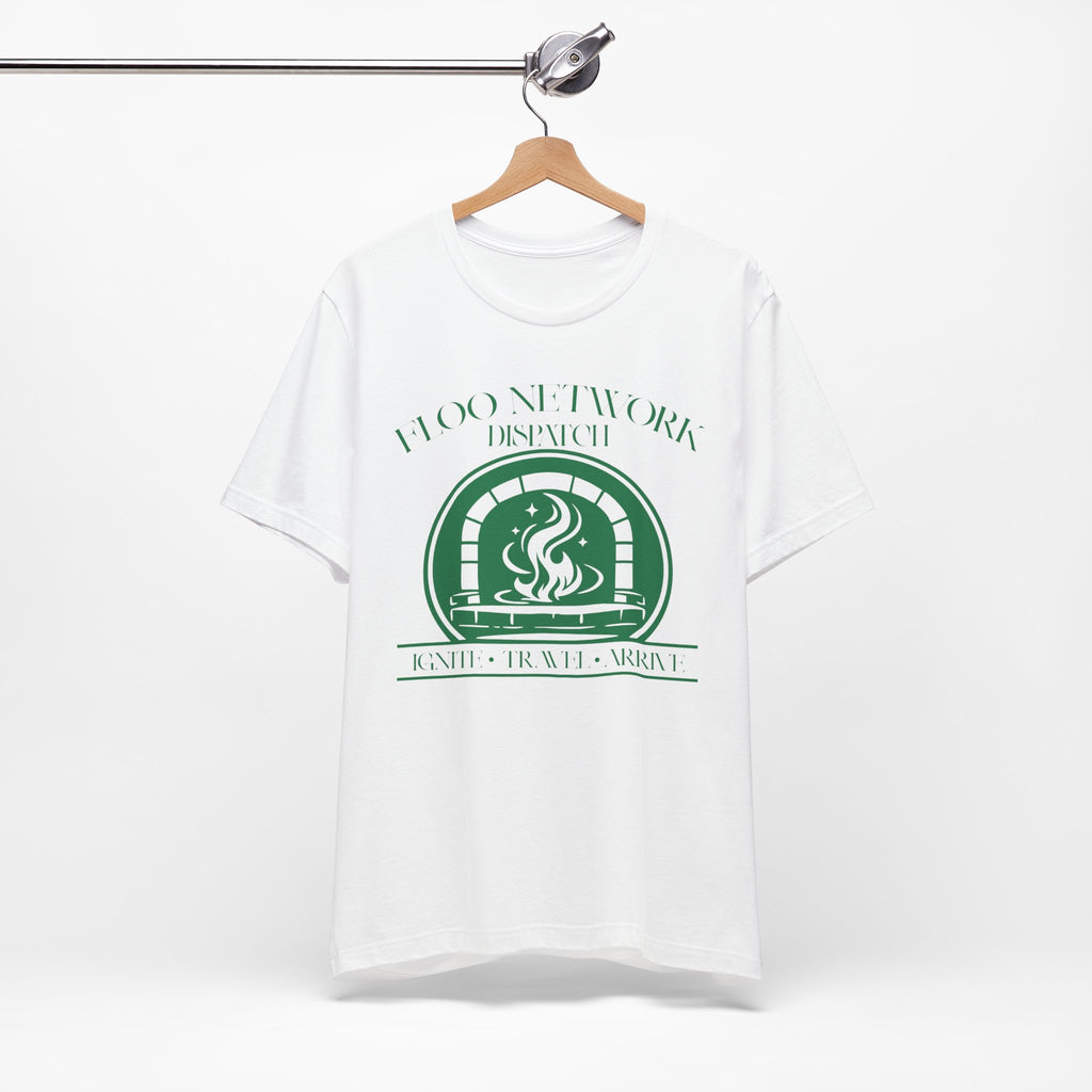 Floo Network Dispatch Shirt- Wizard Fireplace Travel Tee