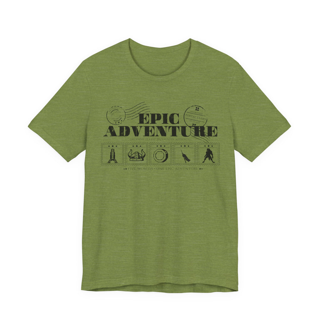Epic Universe Portal Stamps Shirt- Orlando Park Day Tee