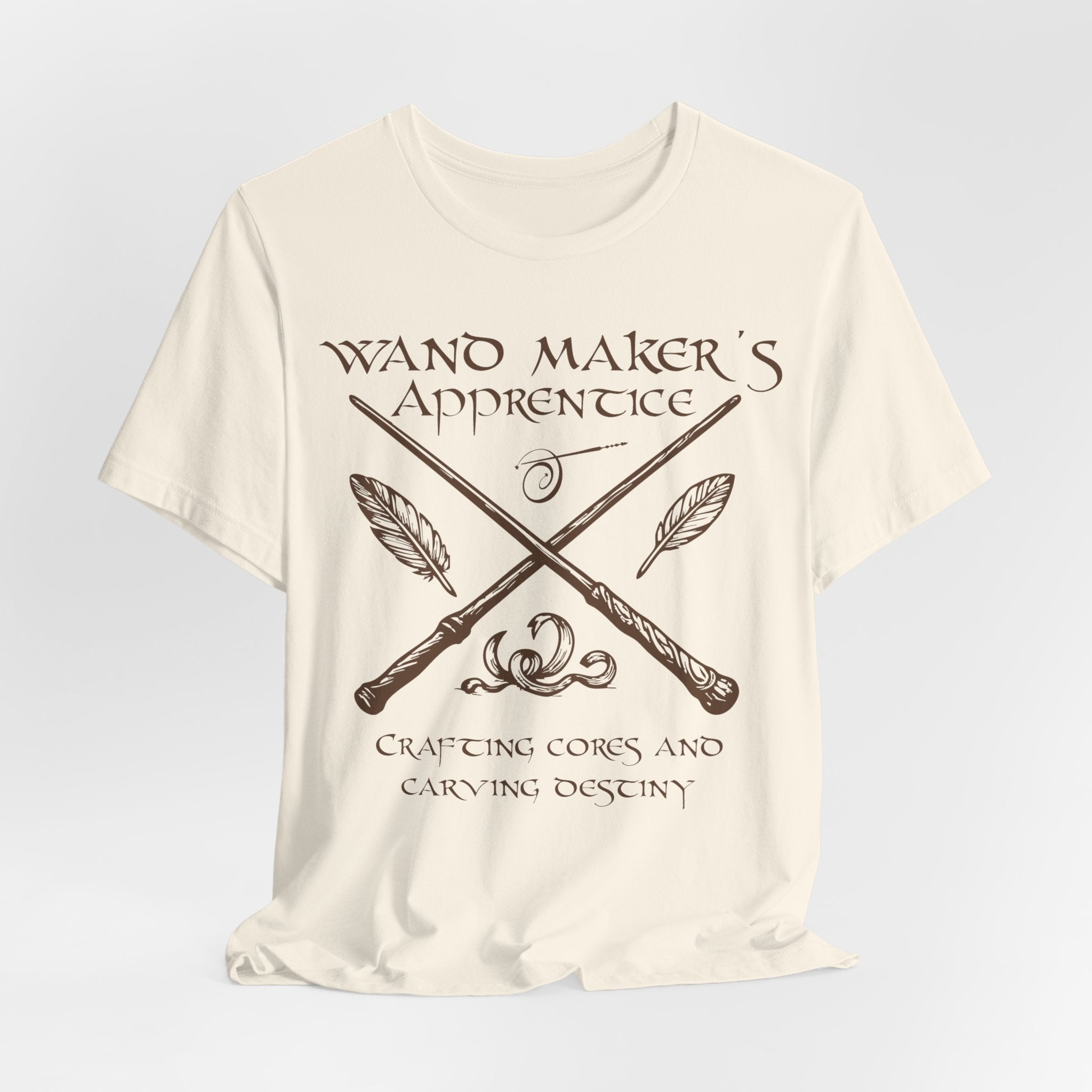 Wand Maker Apprentice Tee- Wizard Artisan Shirt, Magical Career Tee