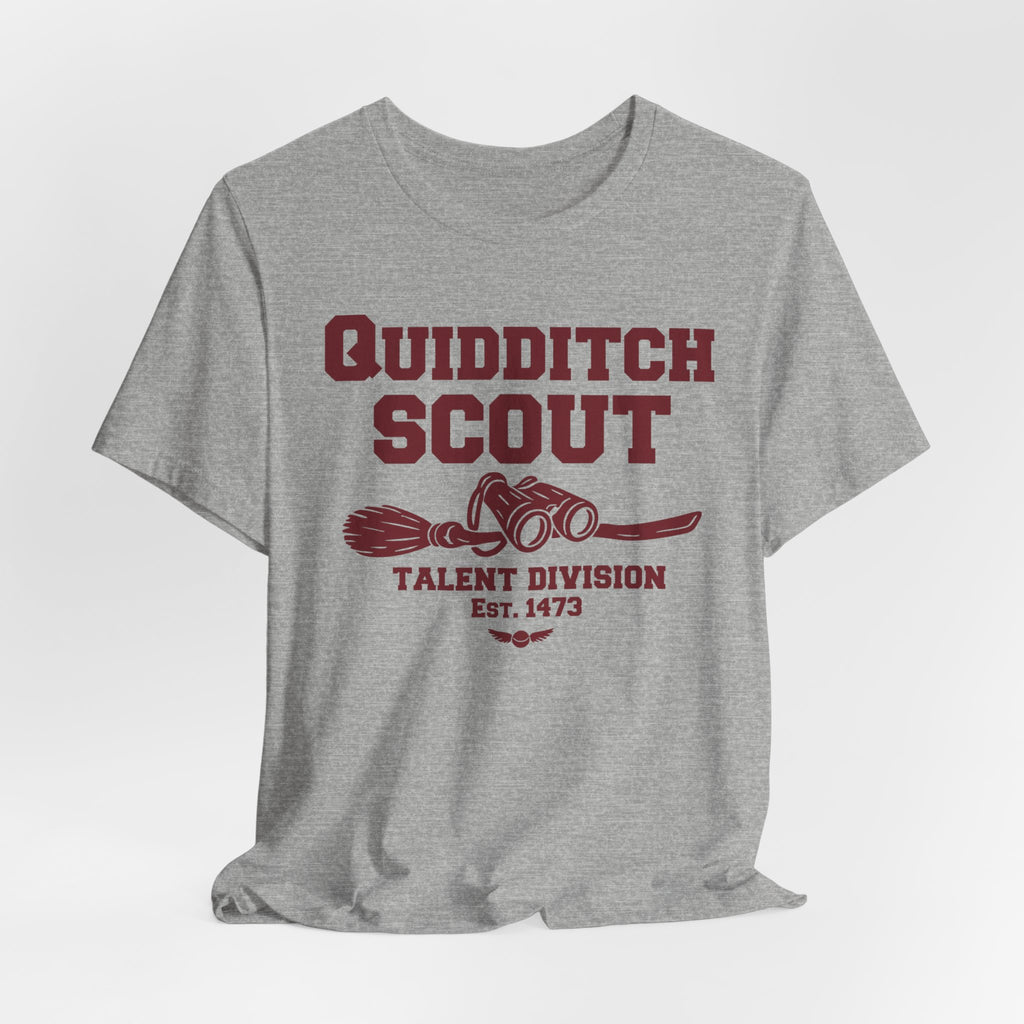Wizard League Scout Shirt- Magical Broom Sport Talent Scout Tee