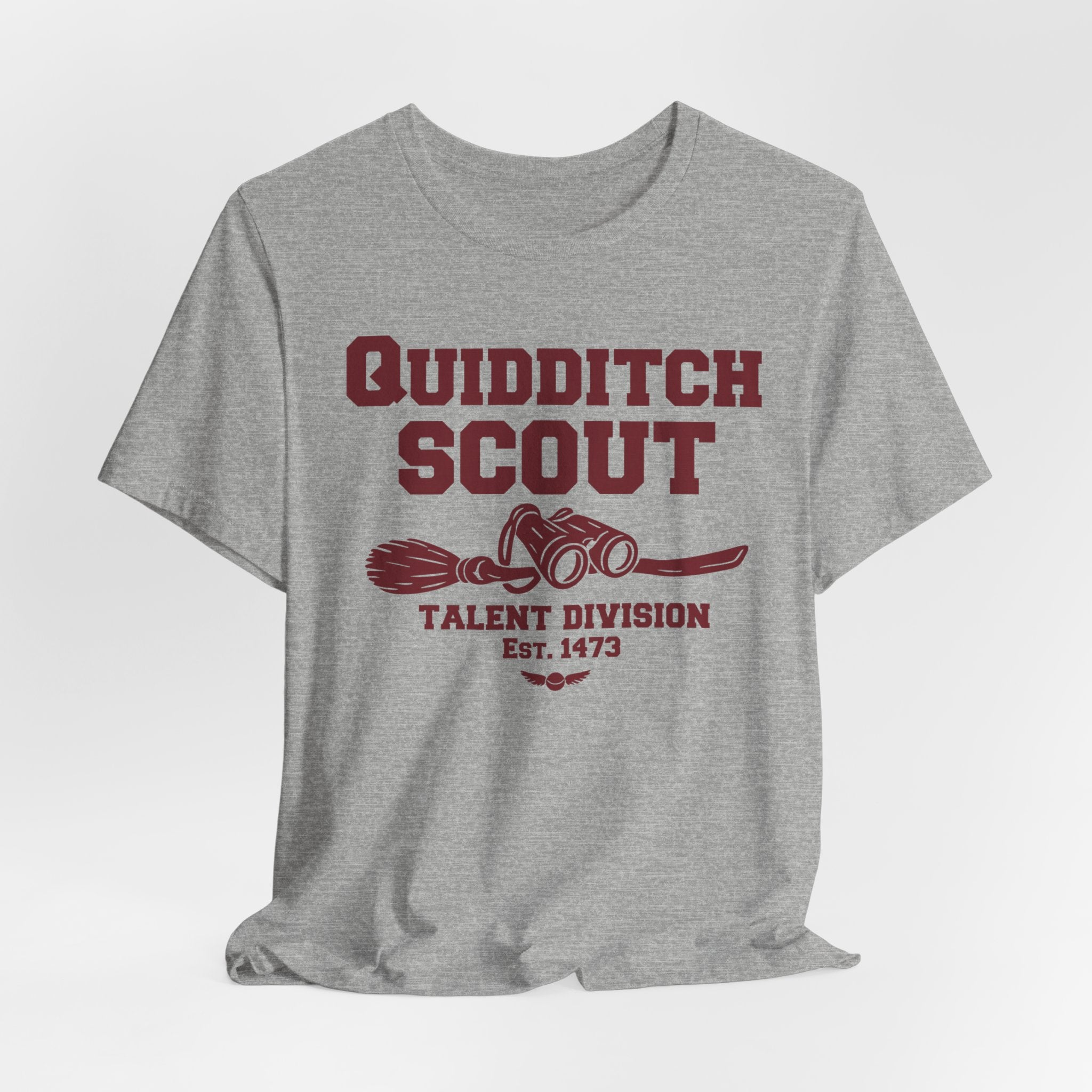Wizard League Scout Shirt- Magical Broom Sport Talent Scout Tee