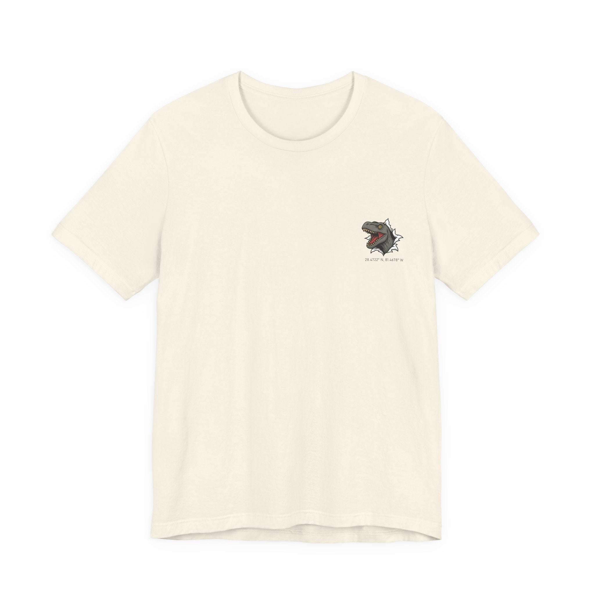 Jurassic Park Raptor Shirt | Double-Sided Theme Park Tee | Universal Orlando Inspired