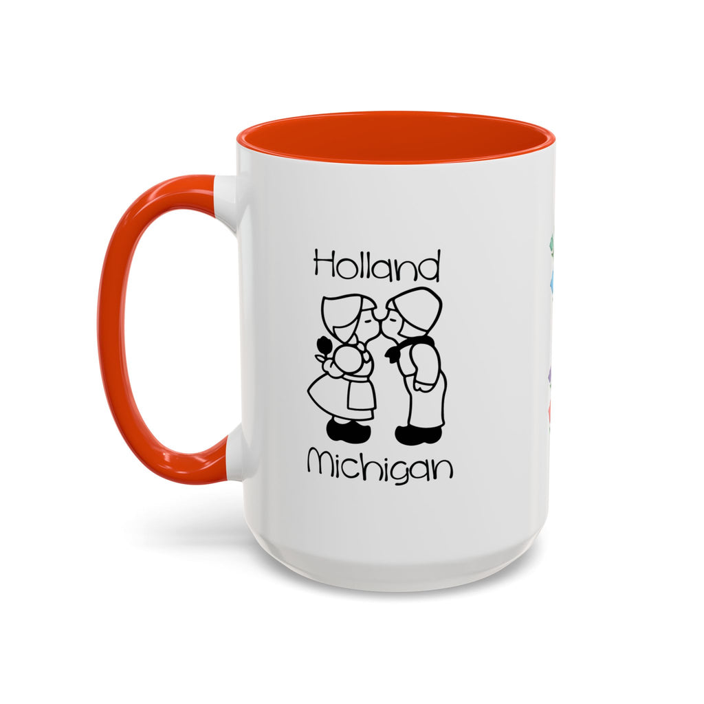 Klompen & Coffee Mug | Holland Michigan Tulip Time Souvenir