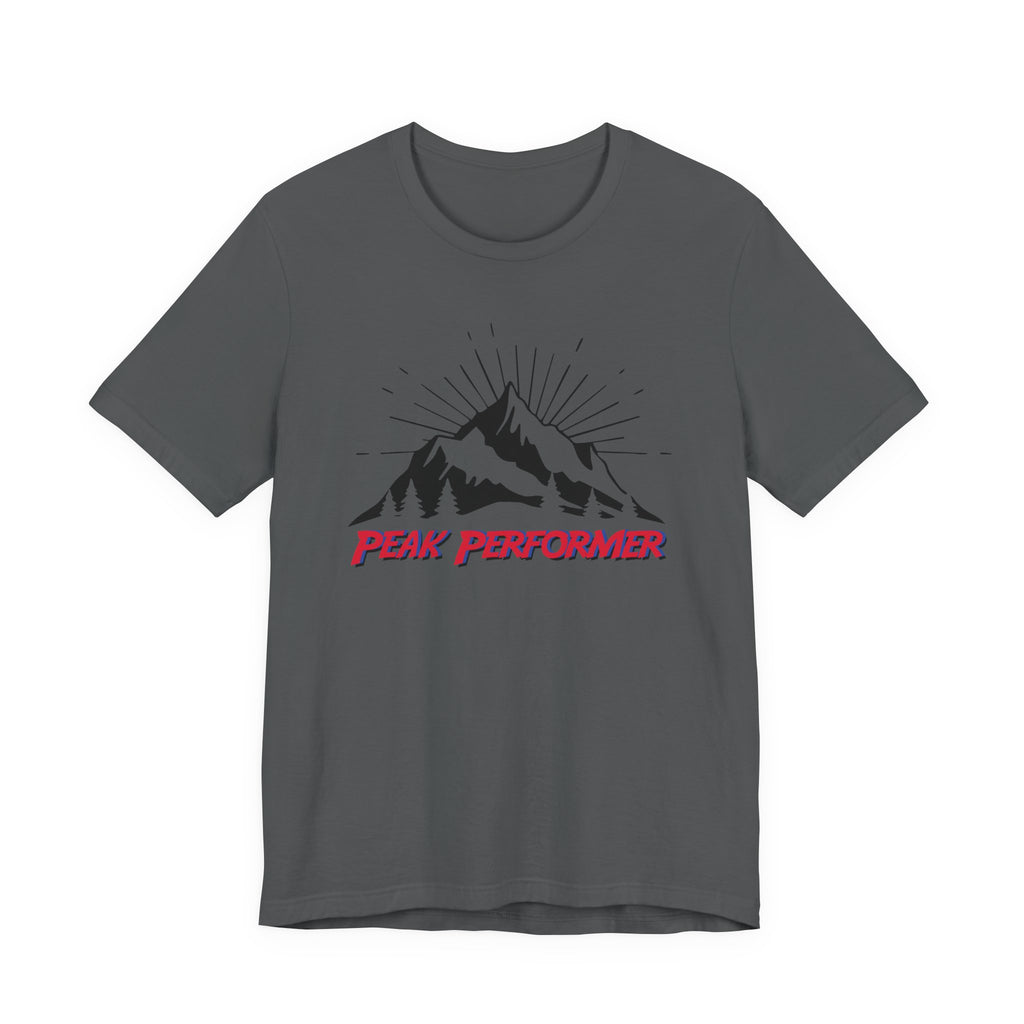 Peak Performer Hiking Tee- Mountain Adventure Shirt, Outdoor Lover Gift
