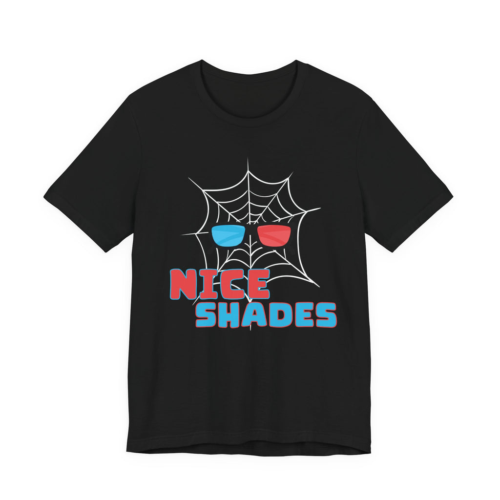 Nice Shades 3D Glasses Shirt- Theme Park Ride Inspired- Comic Web Tee