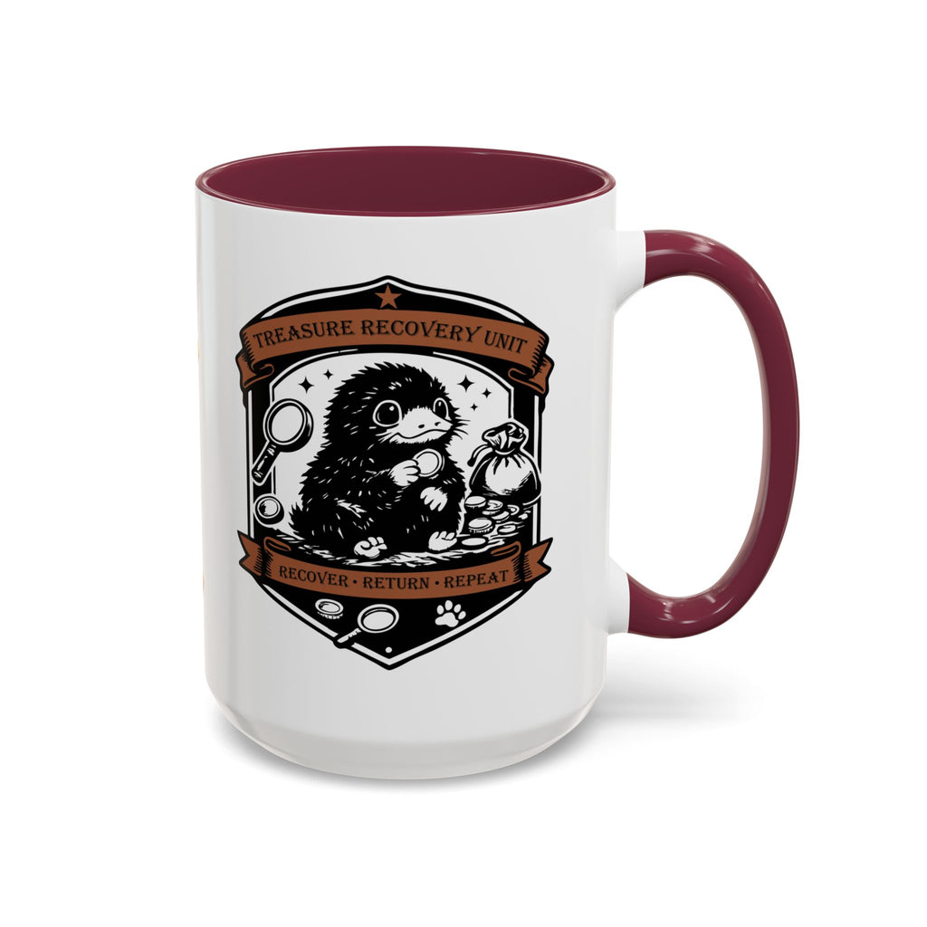Treasure Recovery Unit Mug- Niffler Inspired 15oz Magical Creature Coffee Mug