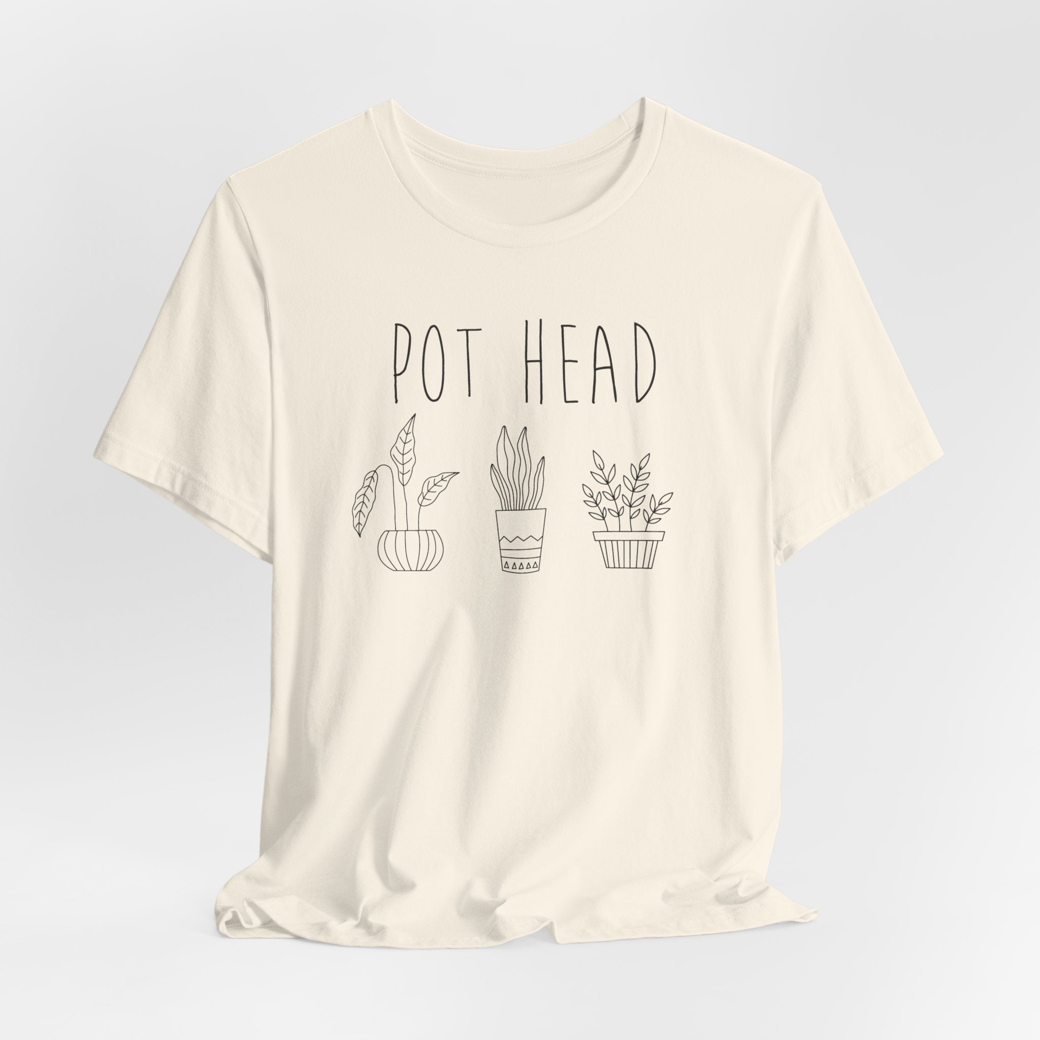 Pot Head Shirt- Funny Plant Lover Tee