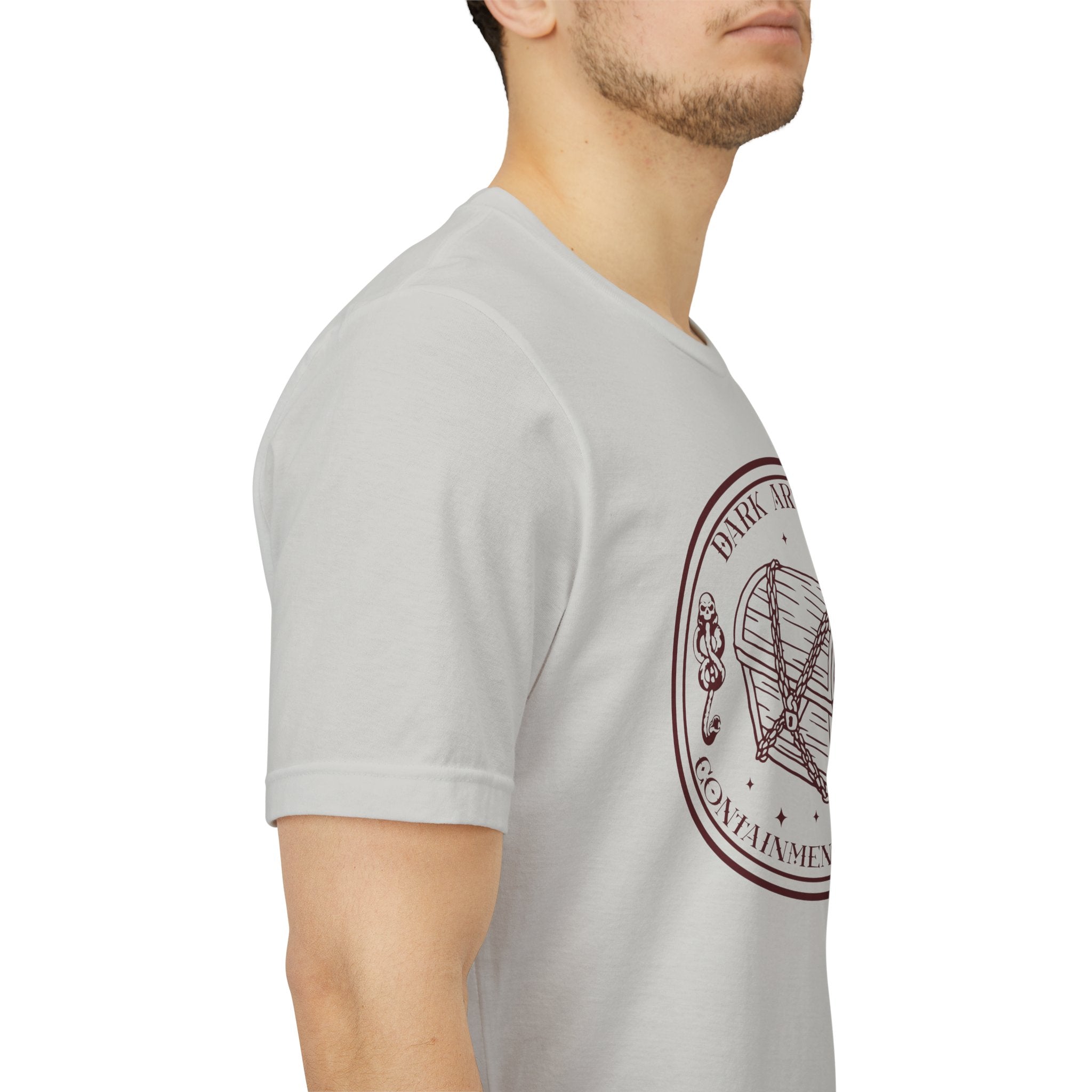 Dark Artifact Containment Bureau Tee- Dark Wizard Inspired Shirt