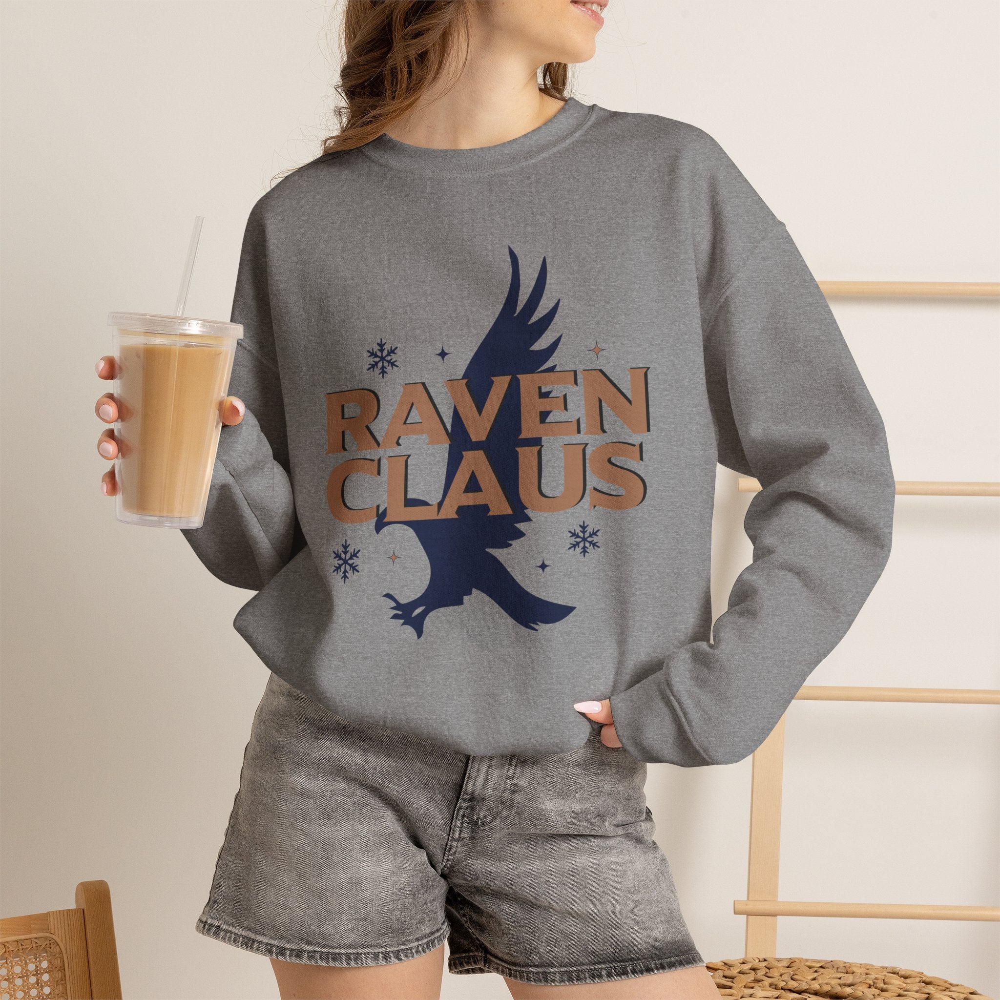 Ravenclaus Crewneck Sweatshirt- Wizard Christmas Sweatshirt