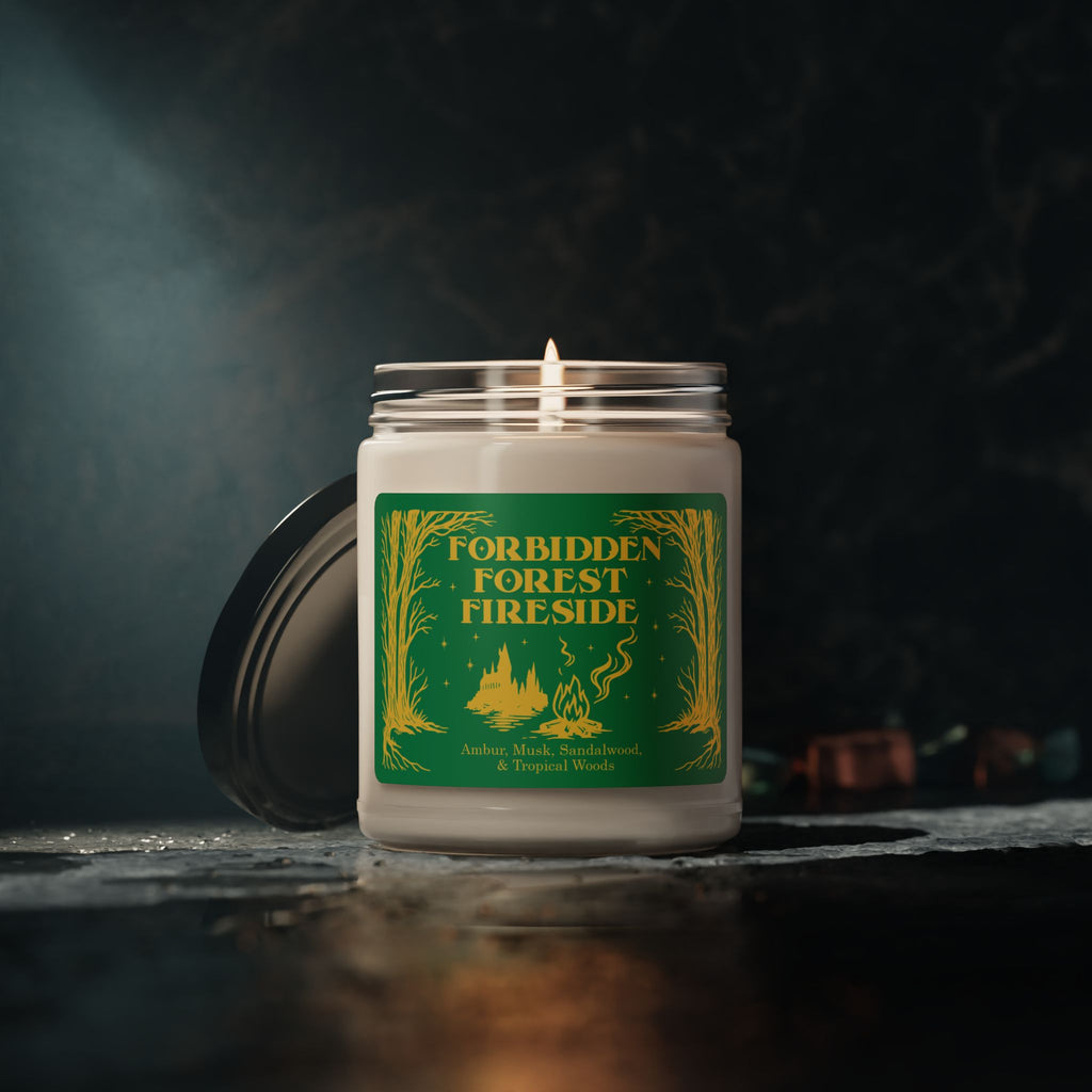 Forbidden Forest Candle – Enchanted Fireside Soy Candle