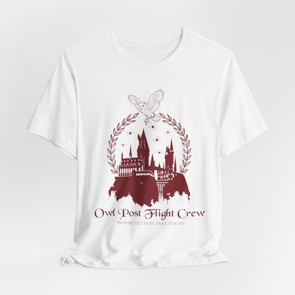 Owl Post Flight Crew Shirt- Wizard Mail Service Tee