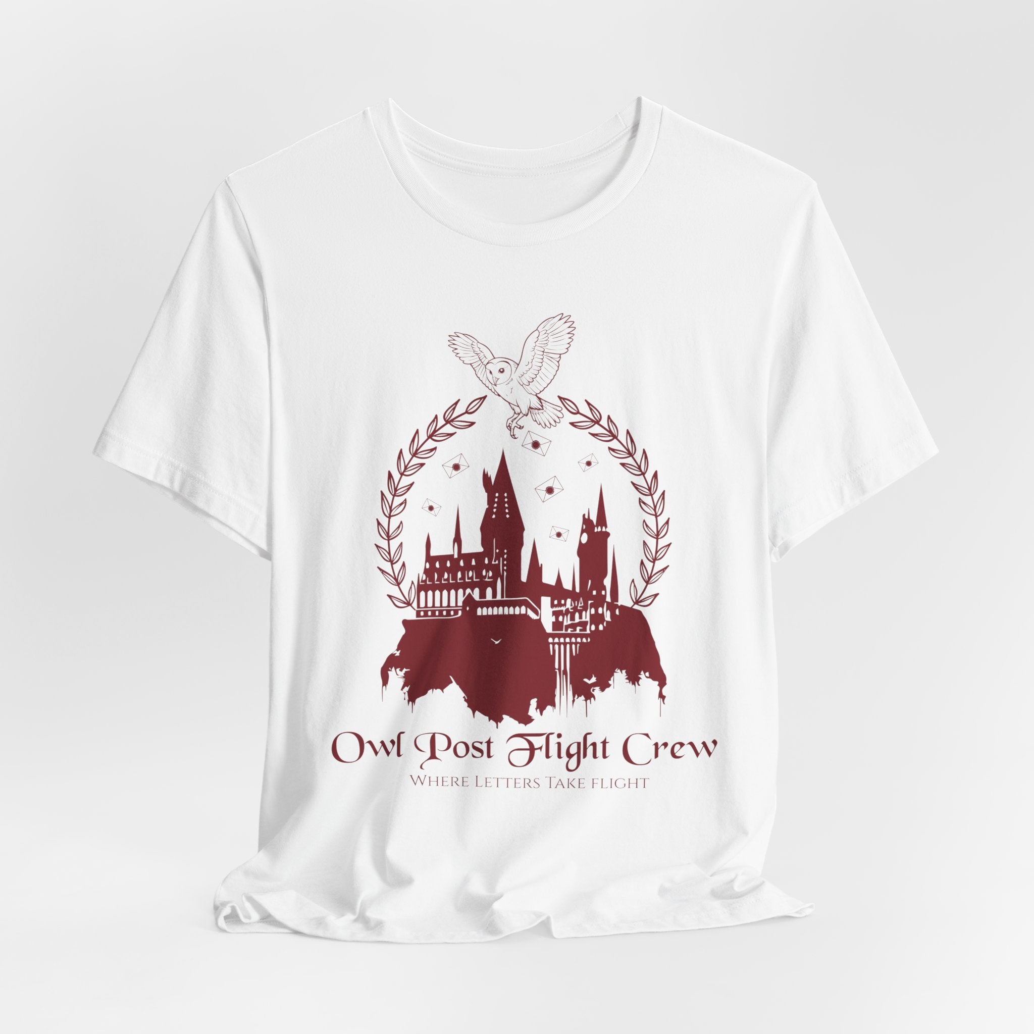 Owl Post Flight Crew Shirt- Wizard Mail Service Tee
