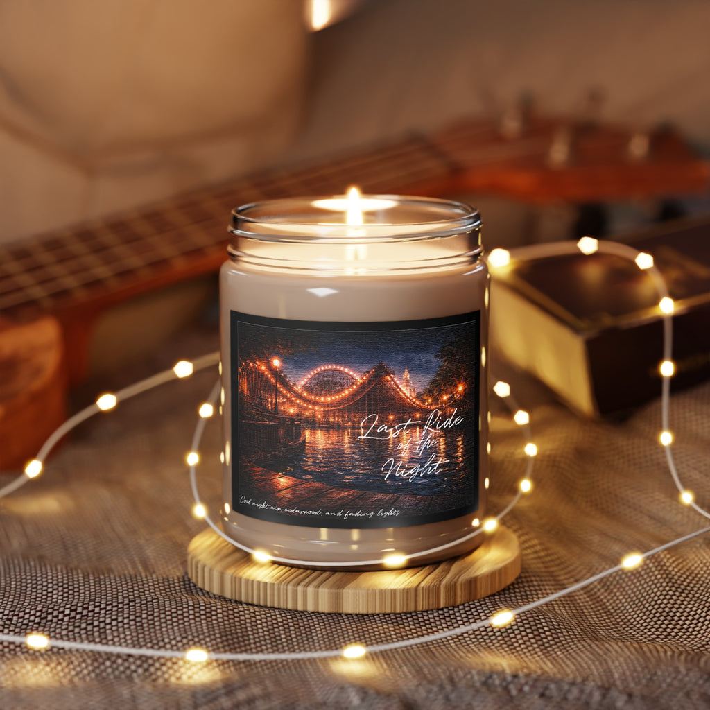 Last Ride of the Night Candle- Theme Park Night Soy Candle