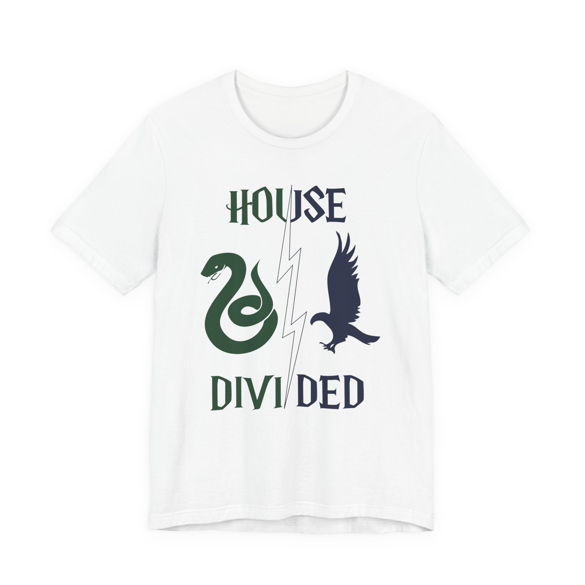 House Divided Rivalry Shirt- Serpent + Raven Wizardcore Couple Tee