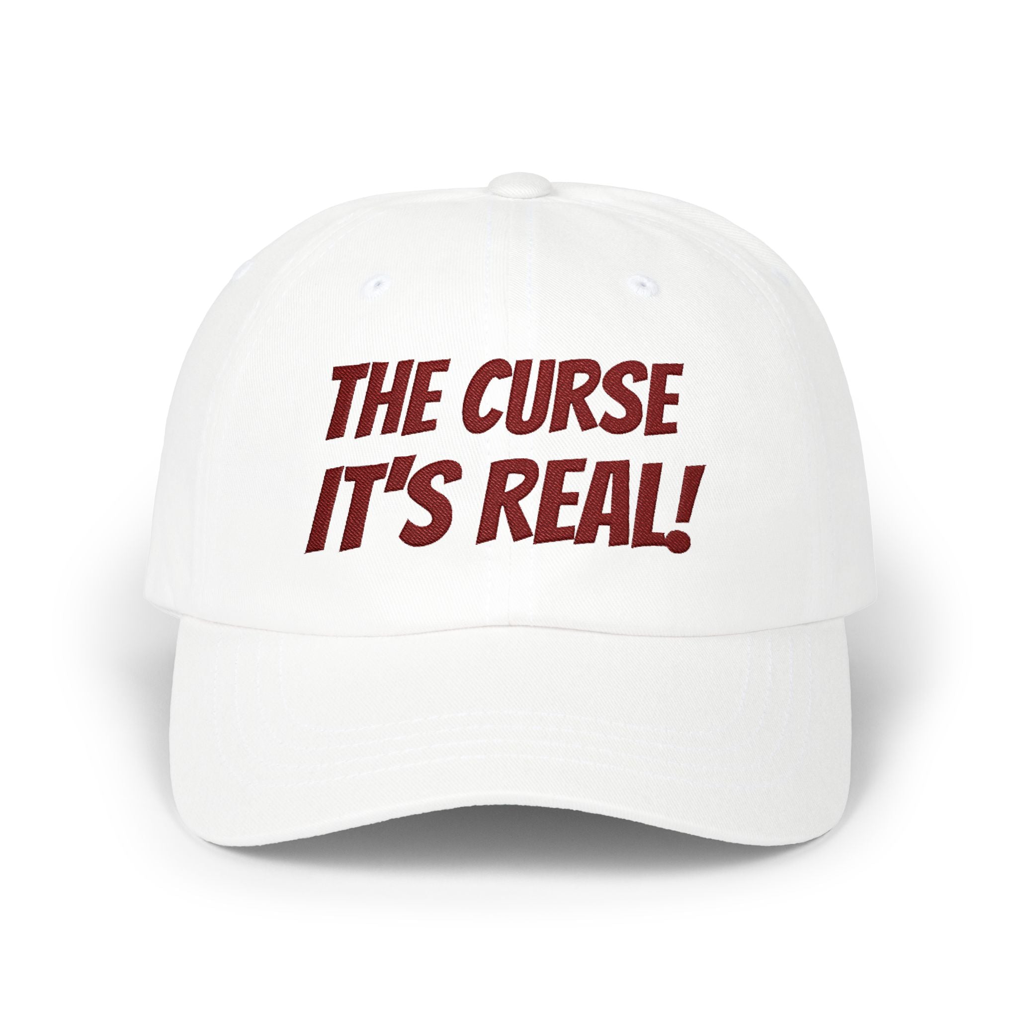 The Curse It's Real Hat- Embroidered Mummy Ride Inspired Dad Cap