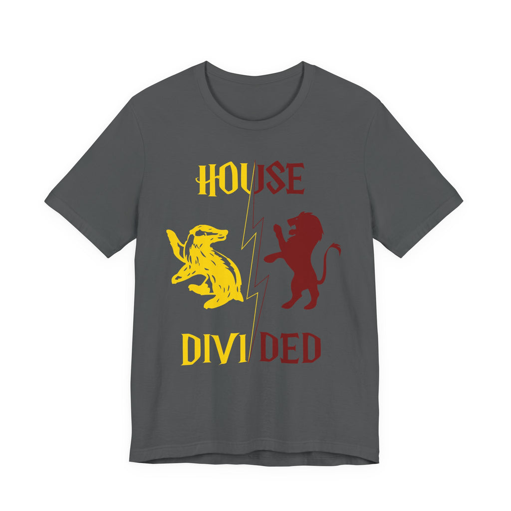 House Divided Rivalry Shirt- Lion + Badger Wizardcore Couple Tee