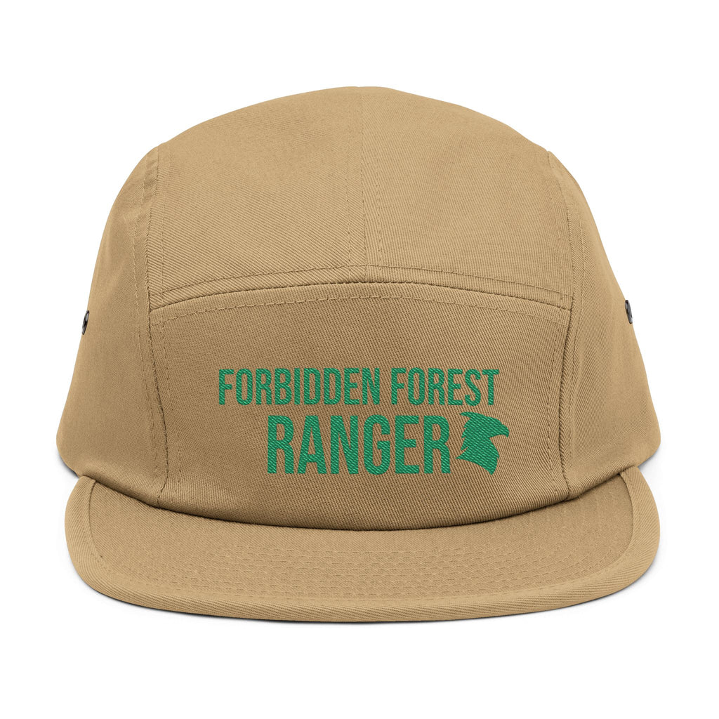 Forbidden Forest Ranger Hat- Embroidered 5 Panel Cap