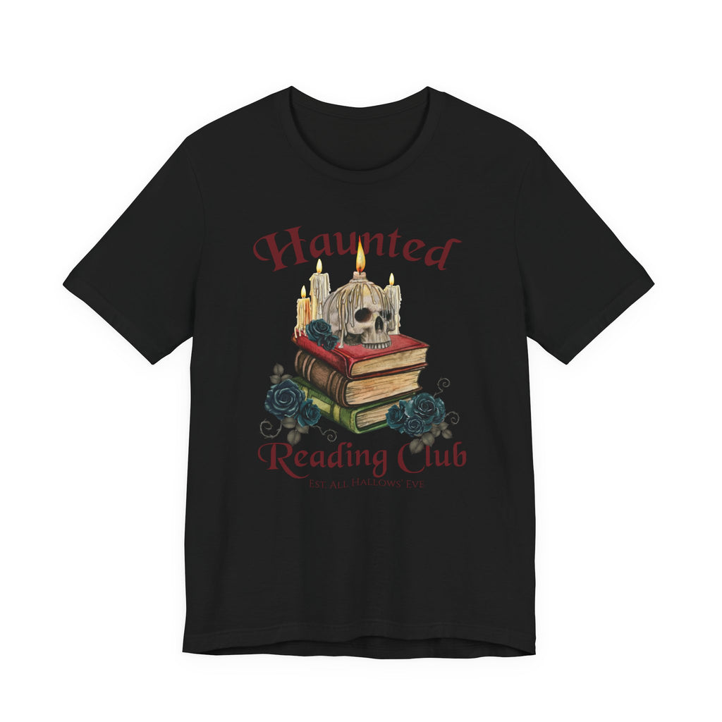 Haunted Reading Club Shirt- Gothic Book Lover Tee