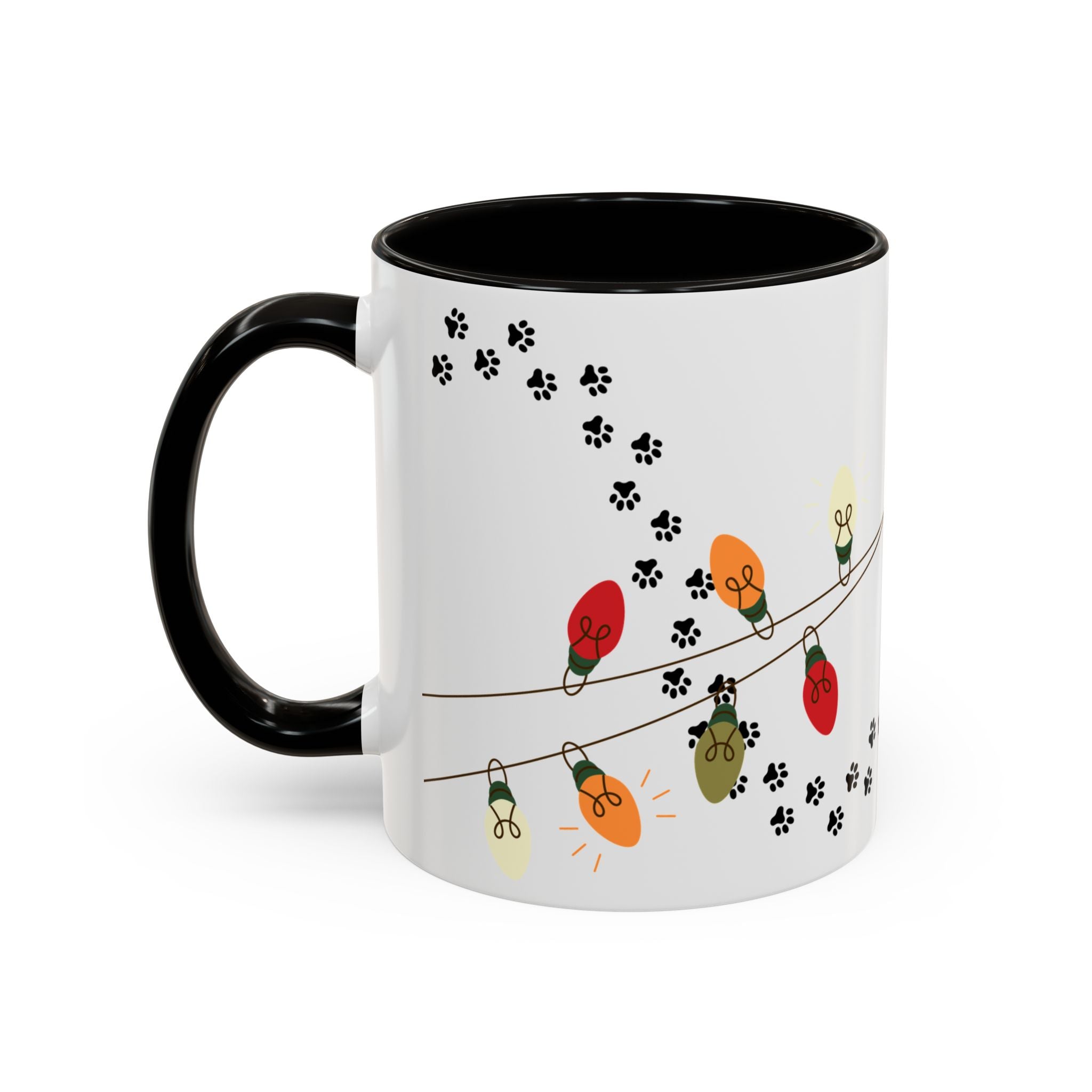 It Was Like This When I Got Here Cat Christmas Mug- 11oz Funny Black Cat Coffee Mug